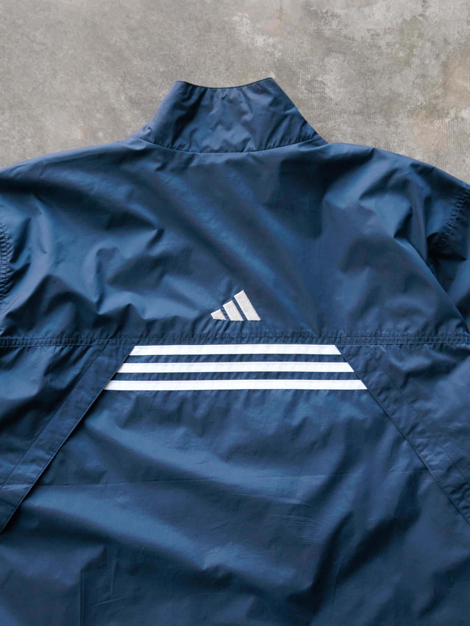Vintage 00s Navy Adidas Track Jacket (L)