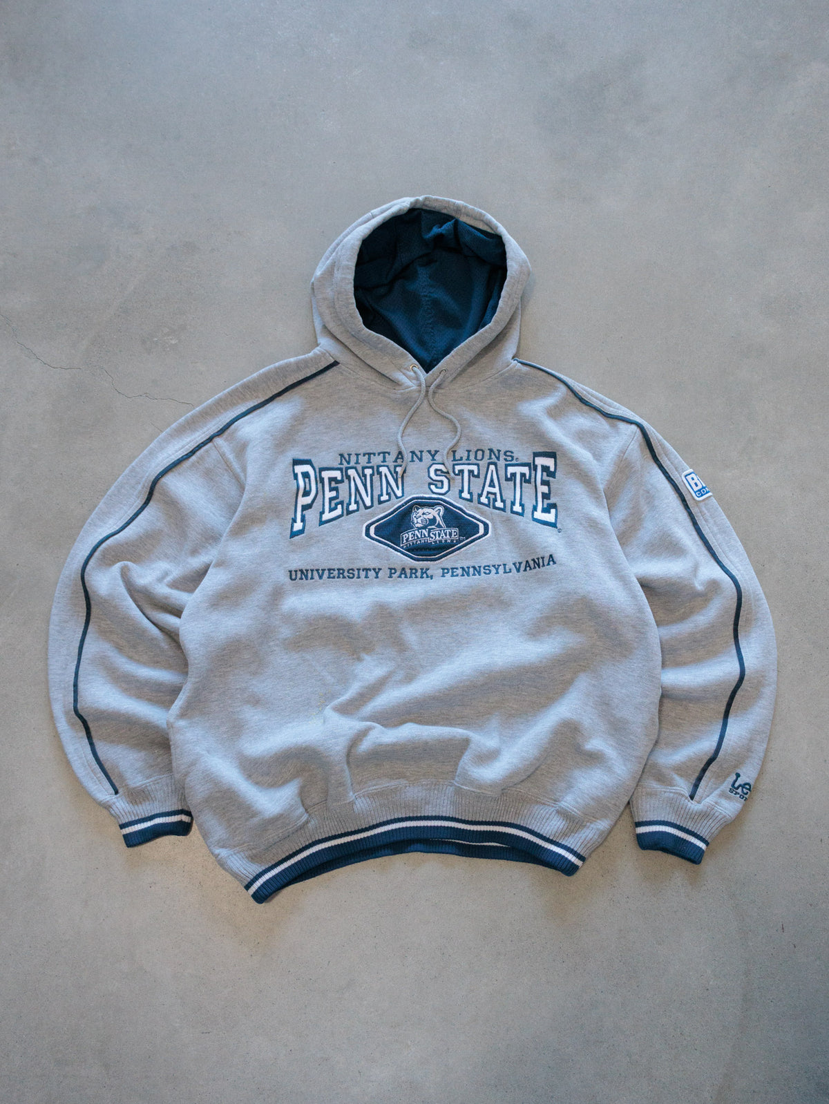 Vintage Grey Lee Sport Penn State Nittany Lions Hoodie (-)