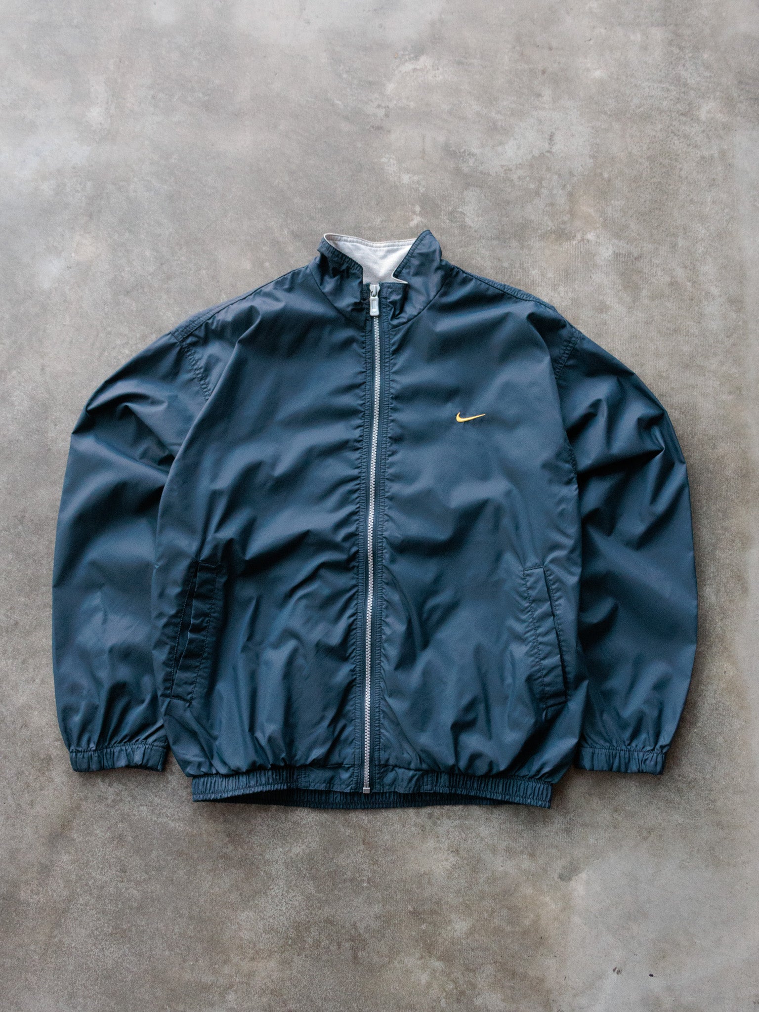 Vintage 00s Navy Nike Track Jacket (Women's M)