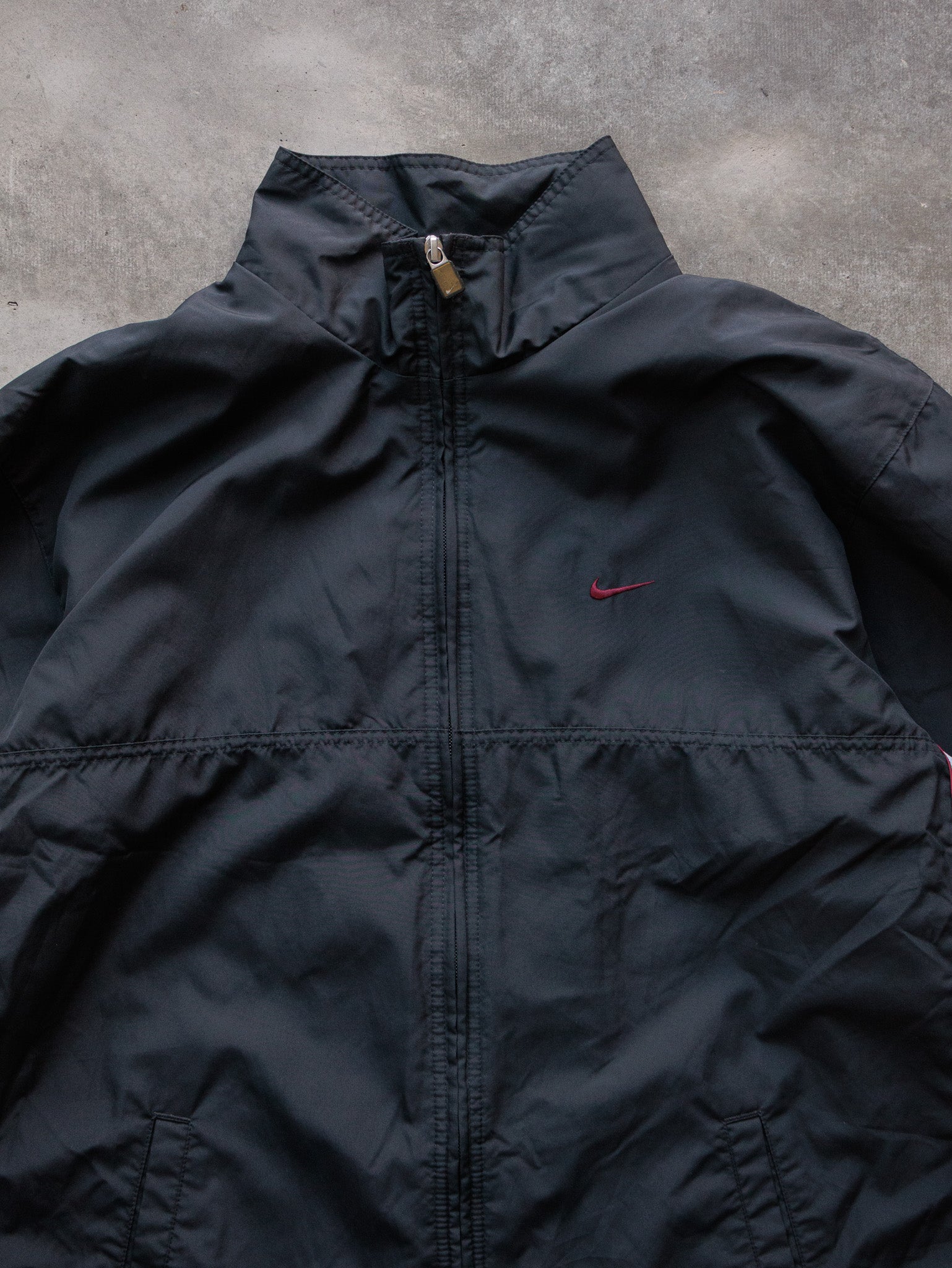 Vintage 00s Black Nike Windbreaker (L)
