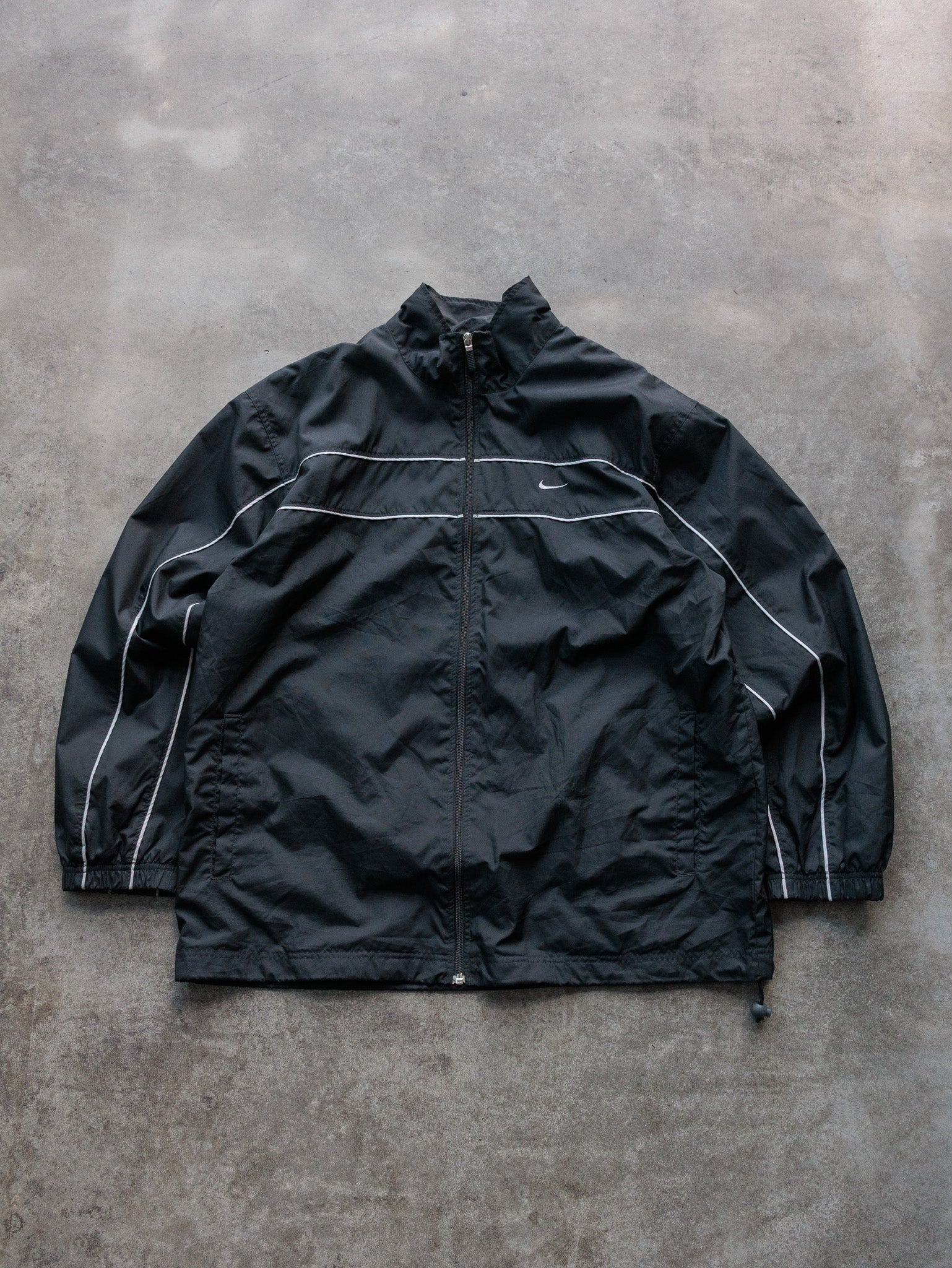 Vintage 00s Black Nike Windbreaker (XL)