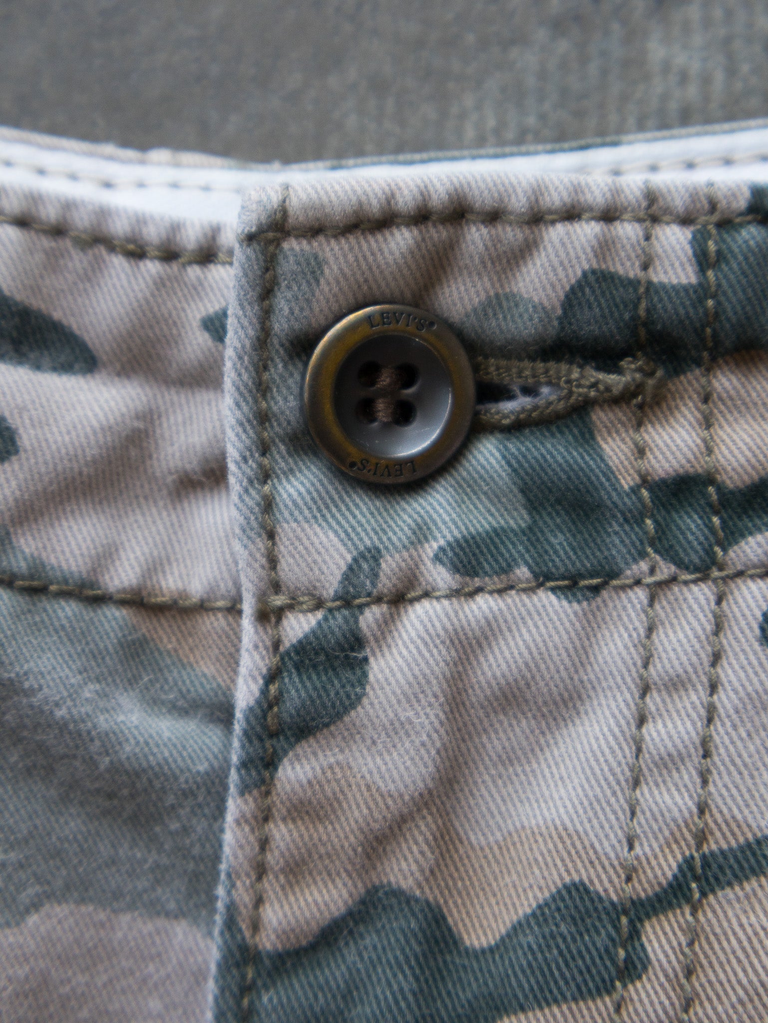 Vintage Camo Levi's Cargo Shorts (W34)
