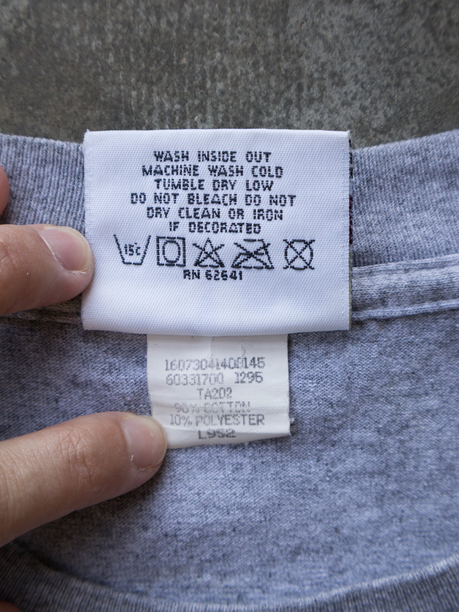 Vintage Grey Ohio State Football Tee (L)