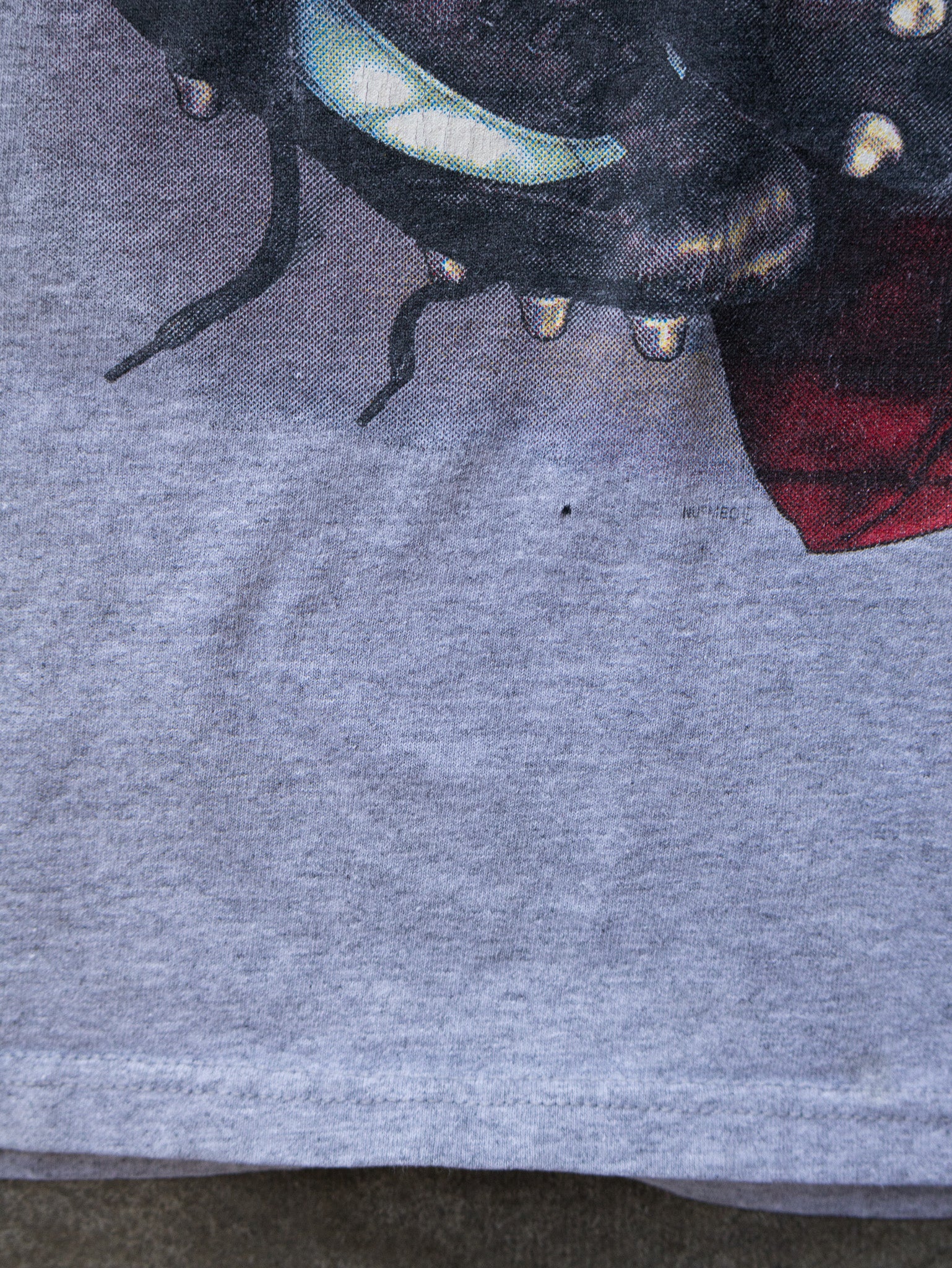 Vintage Grey Ohio State Football Tee (L)