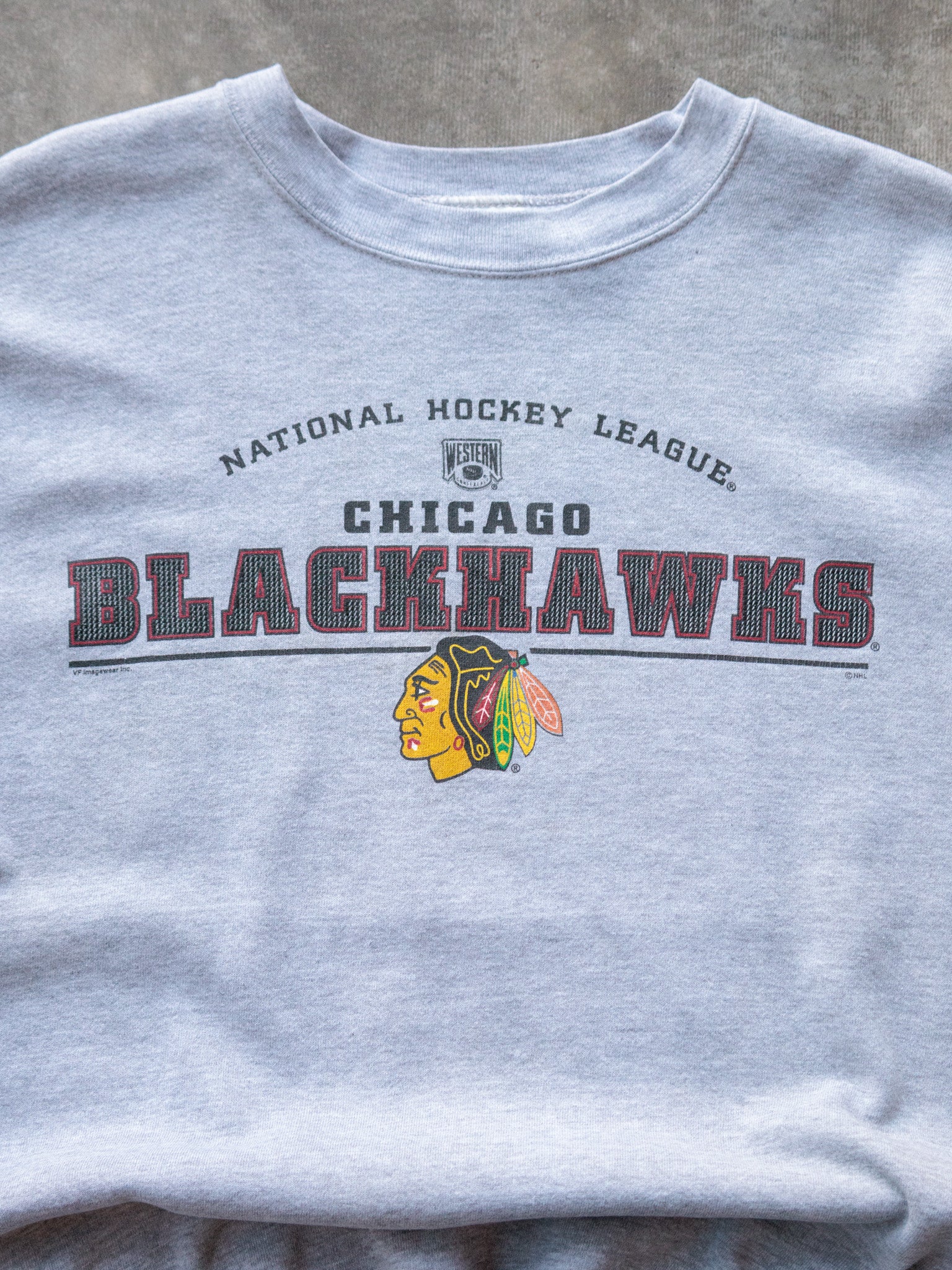 Vintage 90s Chicago Blackhawks Sweatshirt (XL)