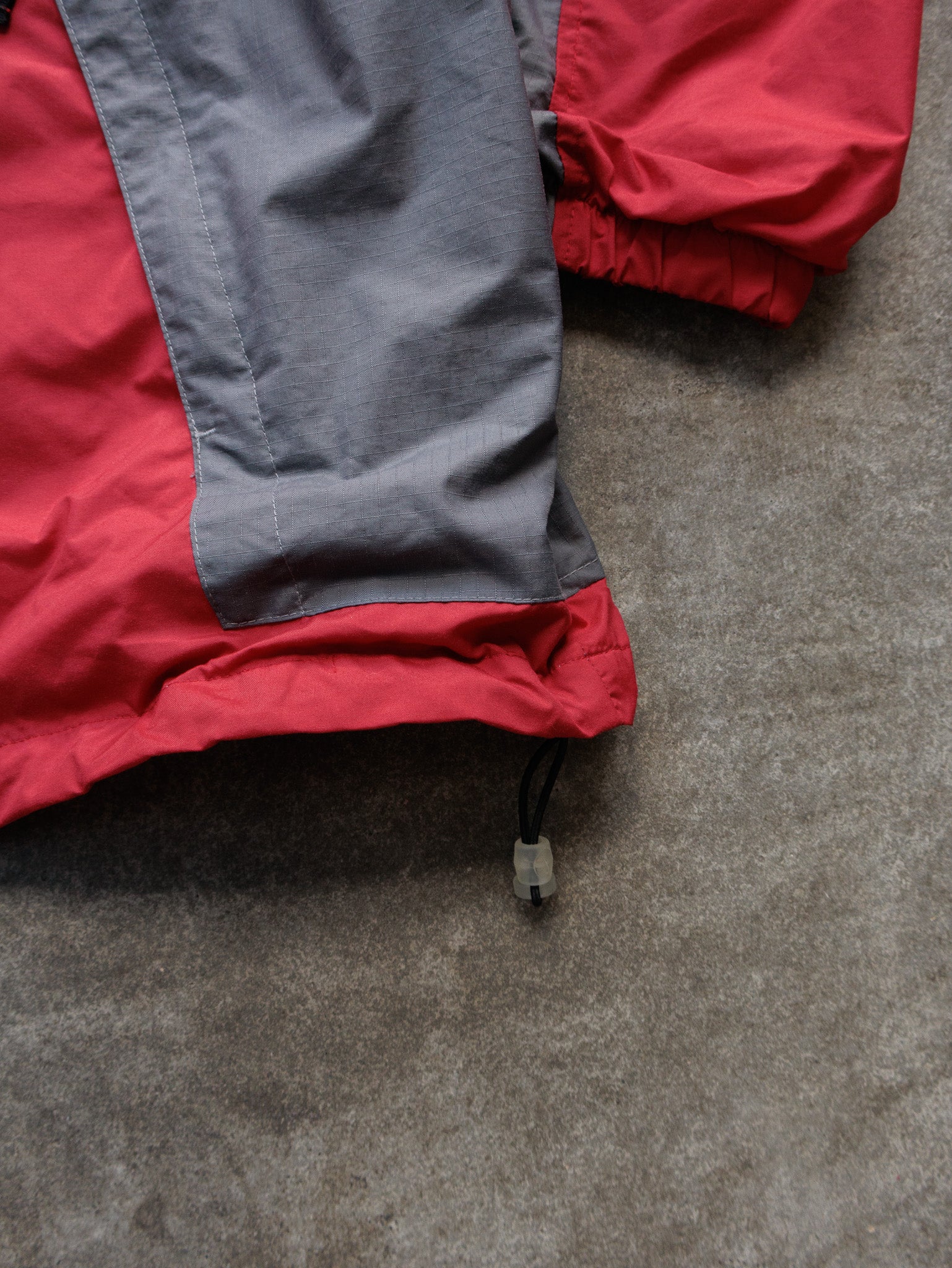 Vintage 00s Red Nike Colourblock Windbreaker (XL)