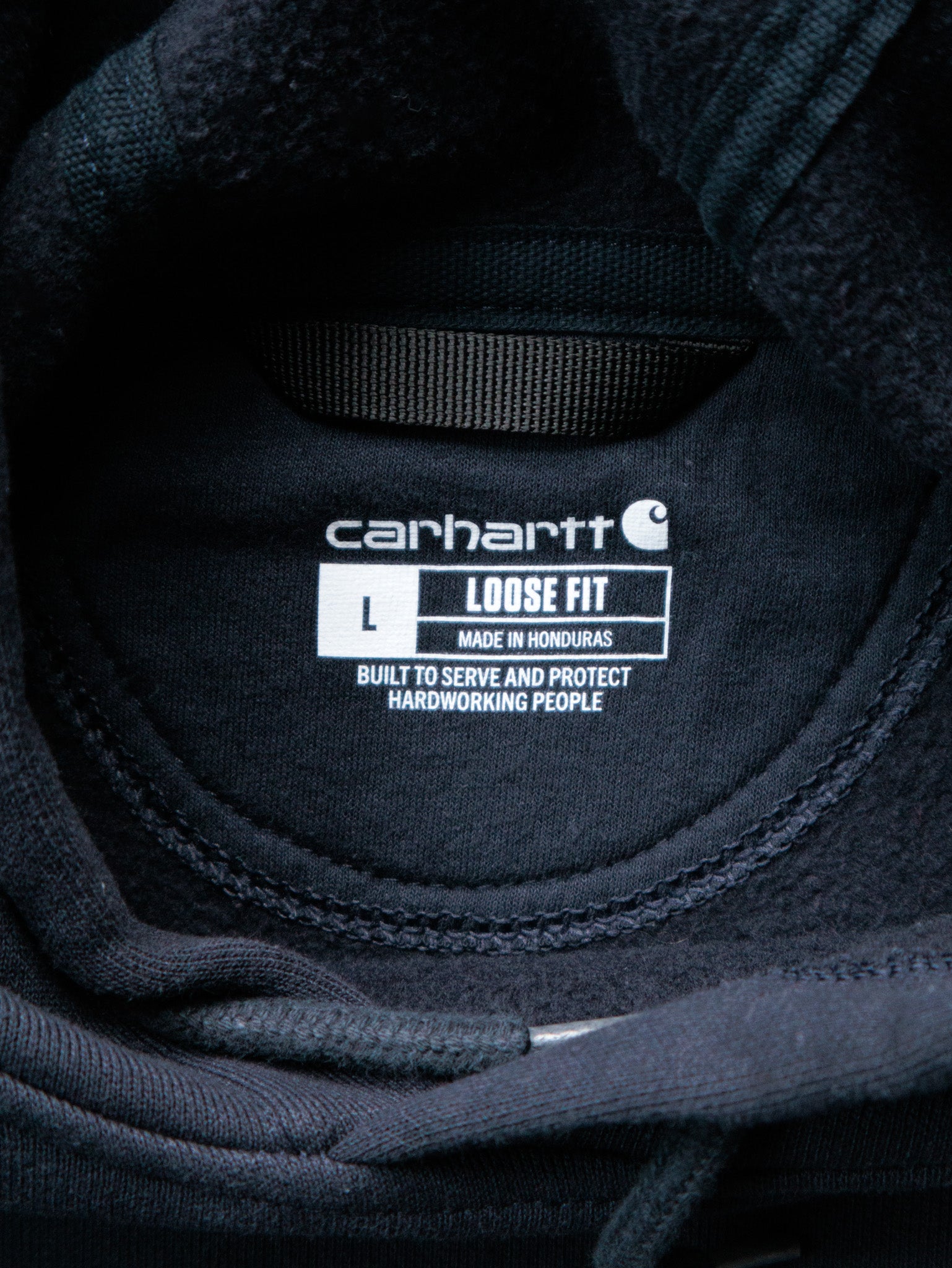 Black Carhartt Hoodie (L)