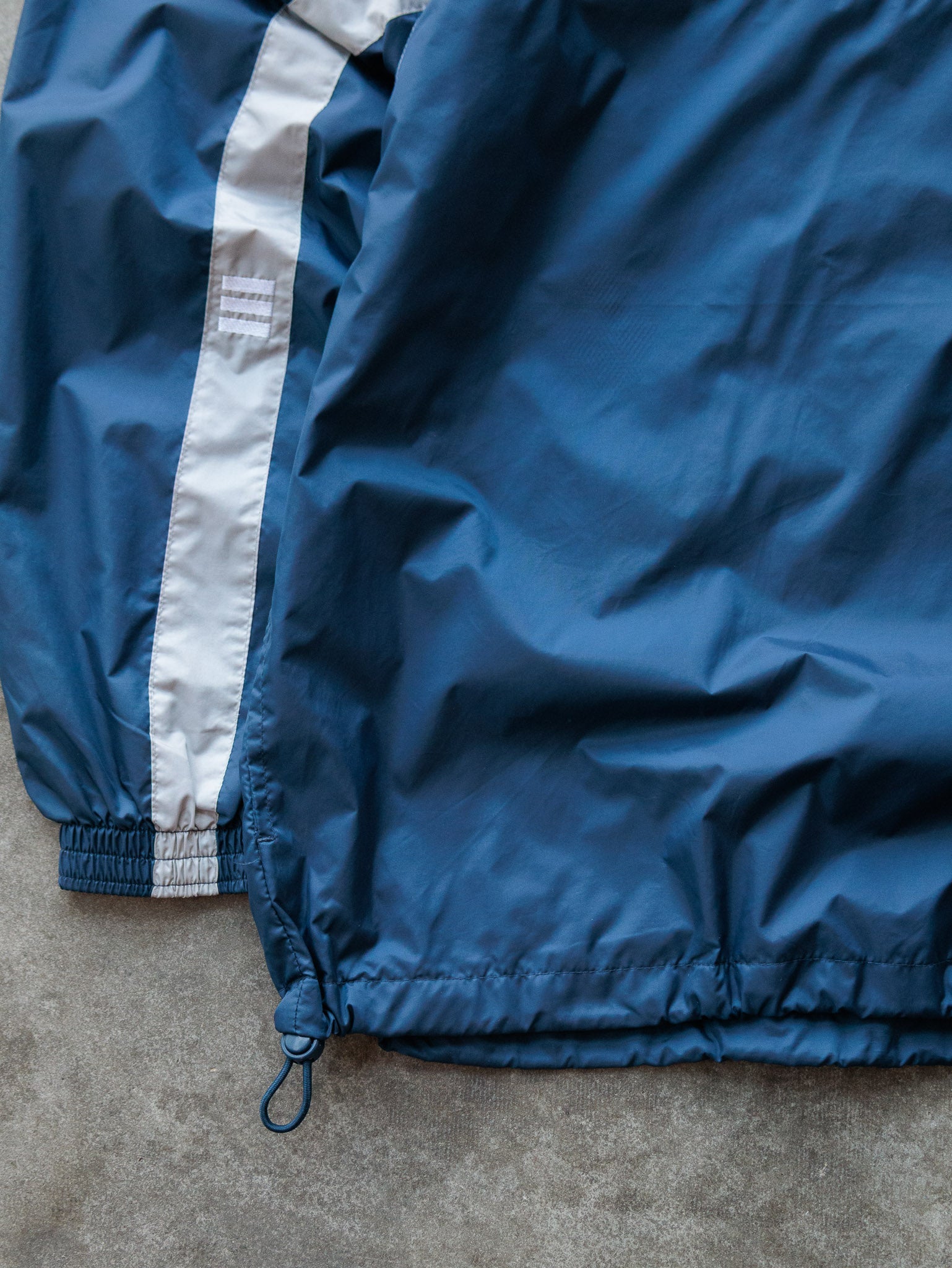 Vintage 00s Navy & Grey Adidas Jacket (L)