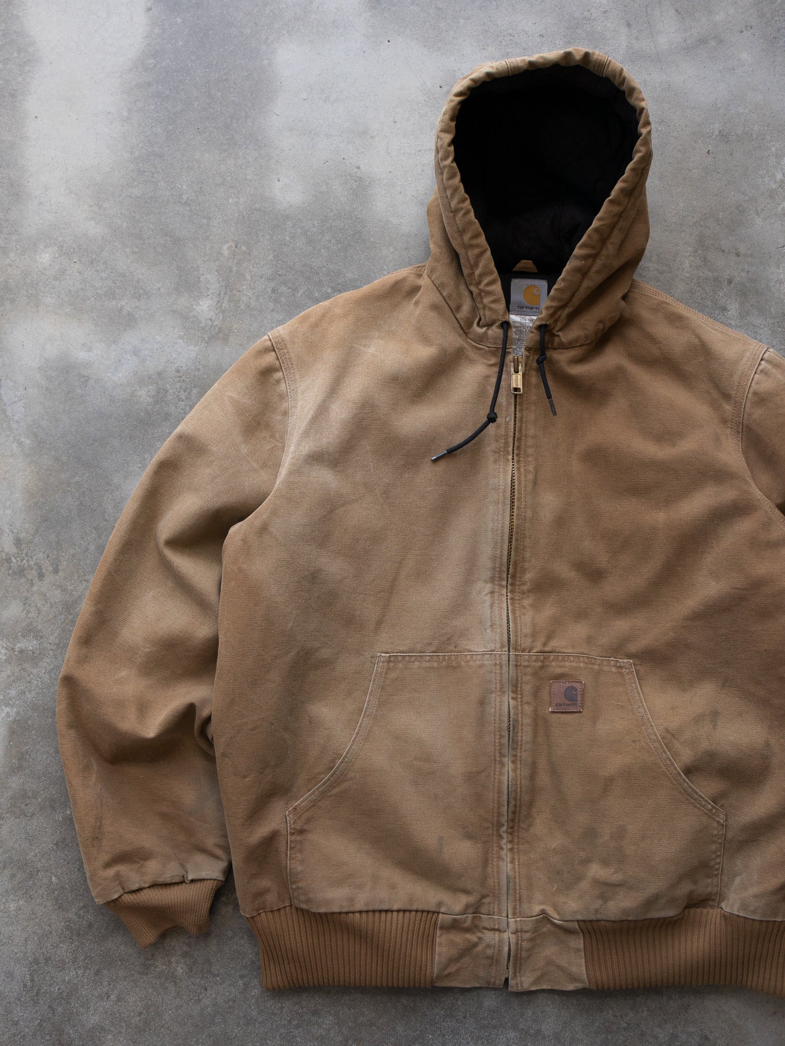 Vintage Carhartt Brown Quilted Jacket (L)