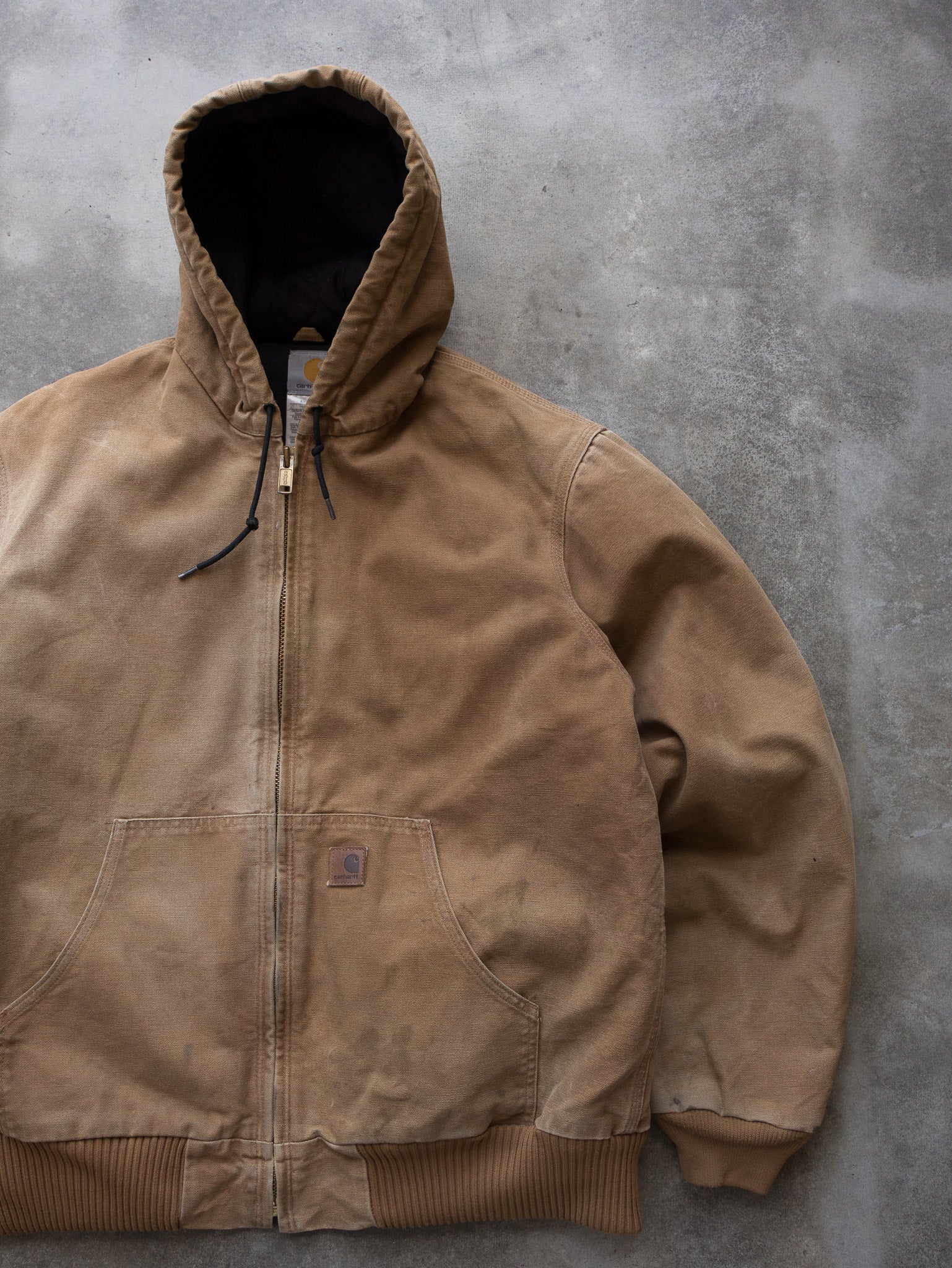 Vintage Carhartt Brown Quilted Jacket (L)