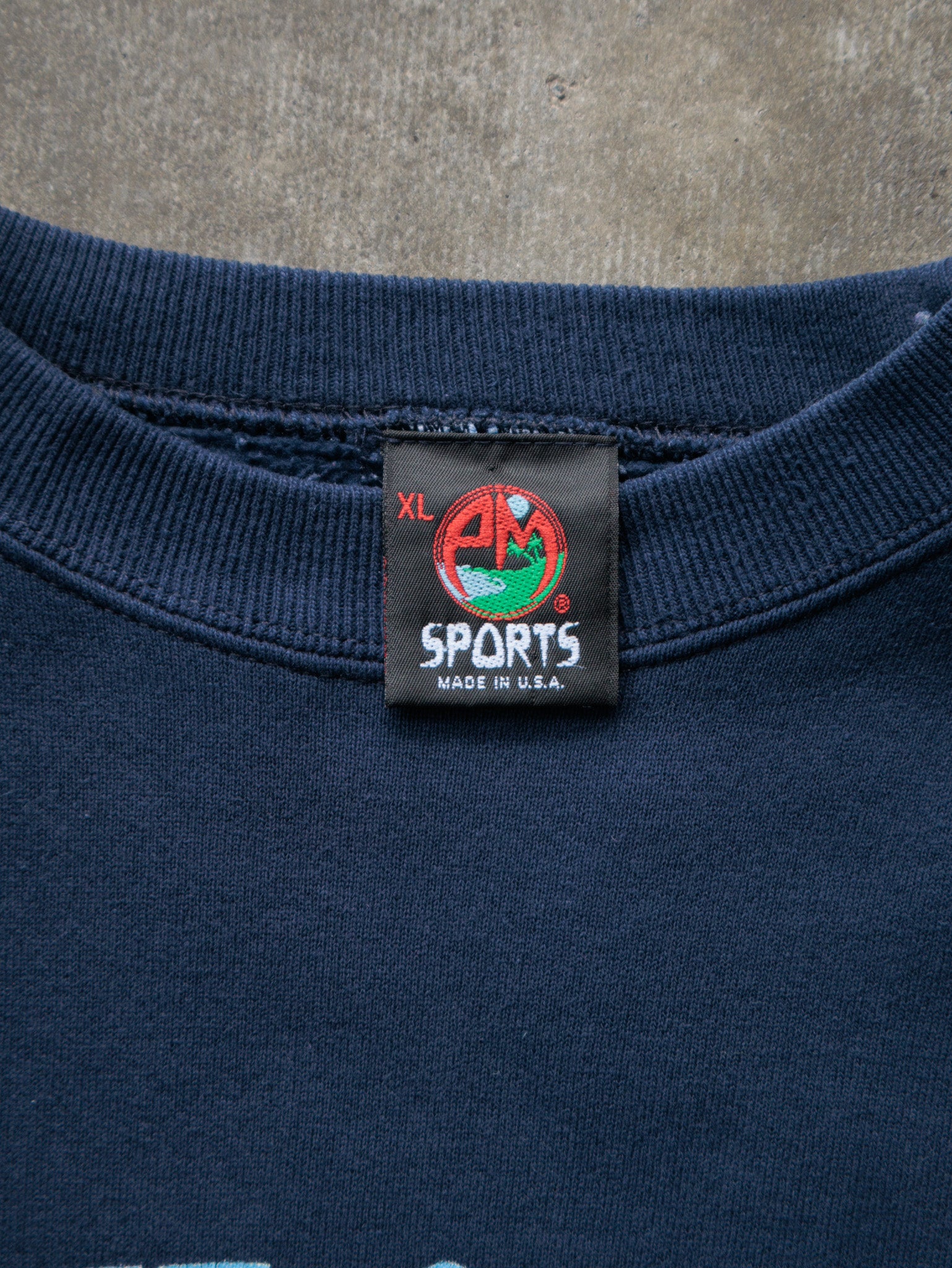 Vintage Navy Penn State Sweatshirt (XL)