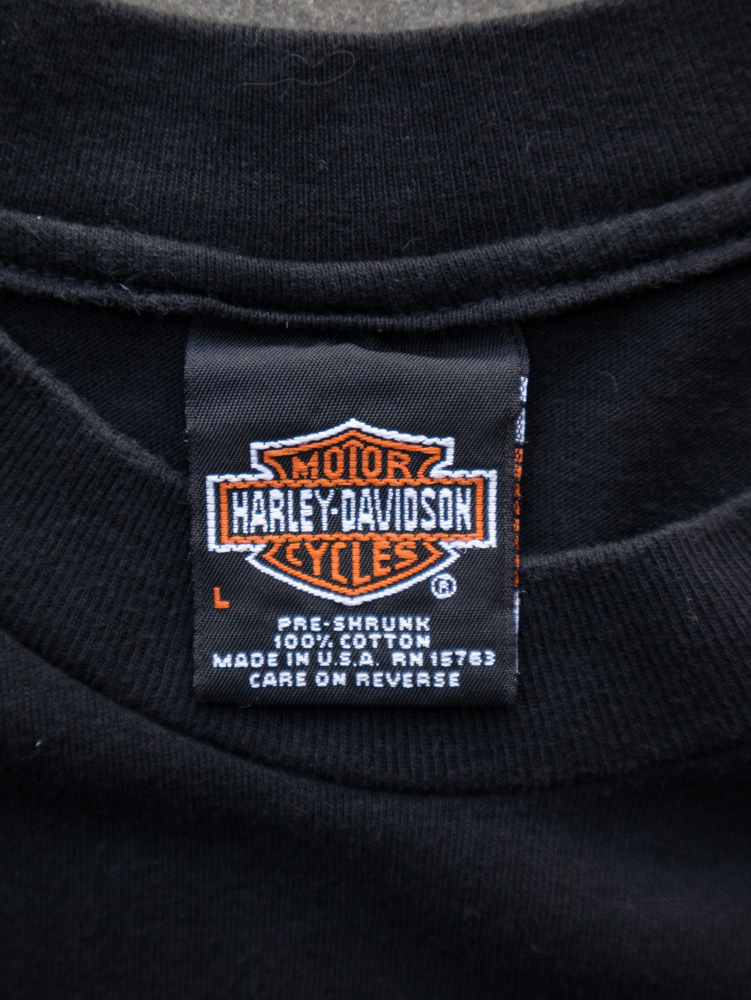 Vintage 2000 Harley-Davidson Laughlin River Run Nevada Tee (L)