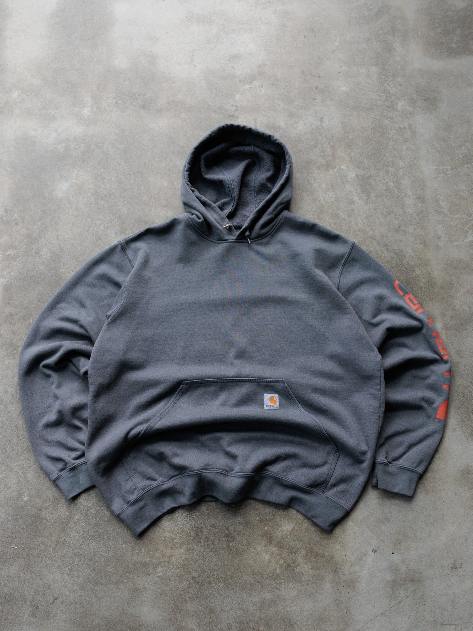 Vintage Grey Carhartt Hoodie (L)