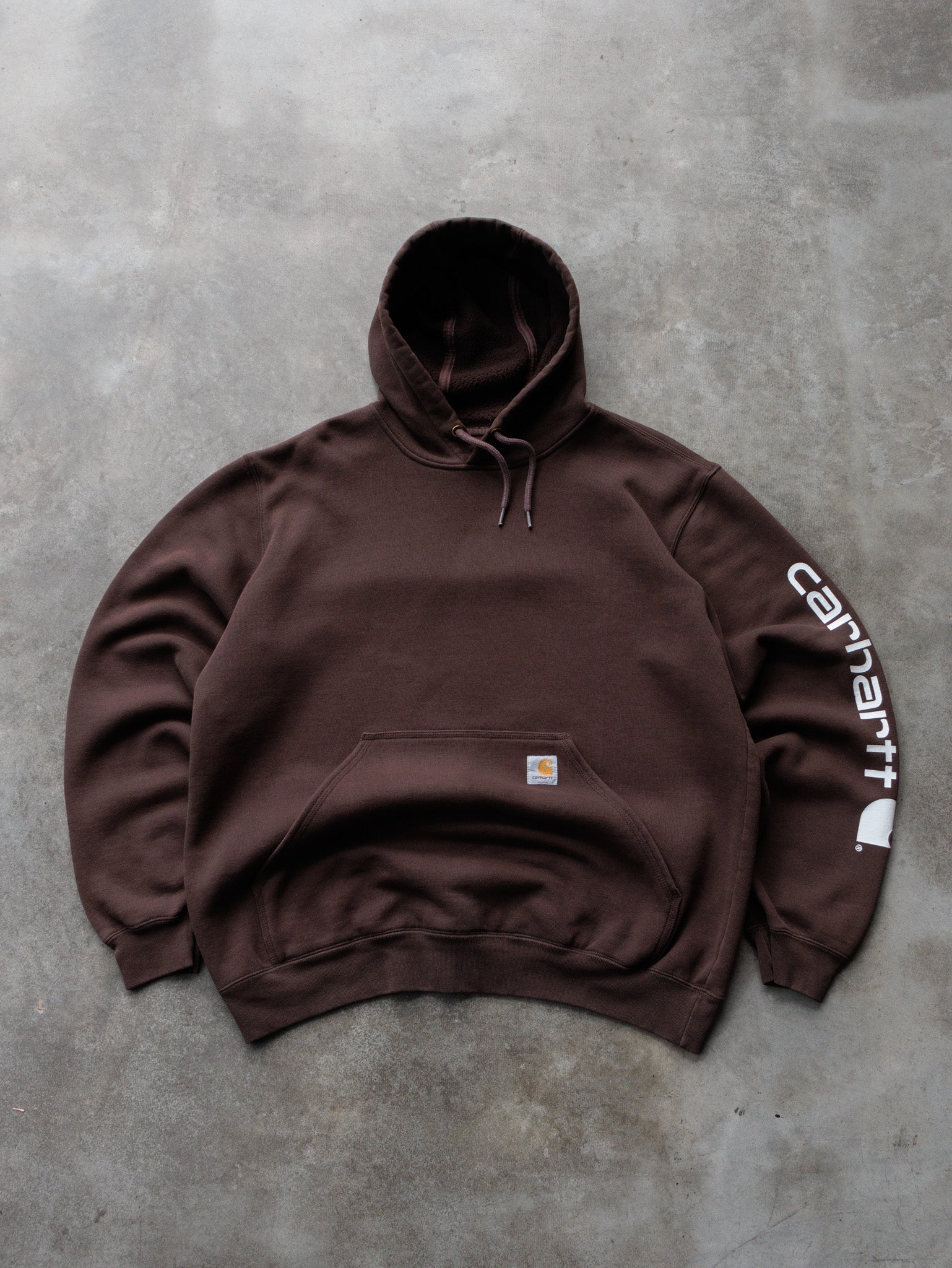 Vintage Brown Carhartt Hoodie (L)
