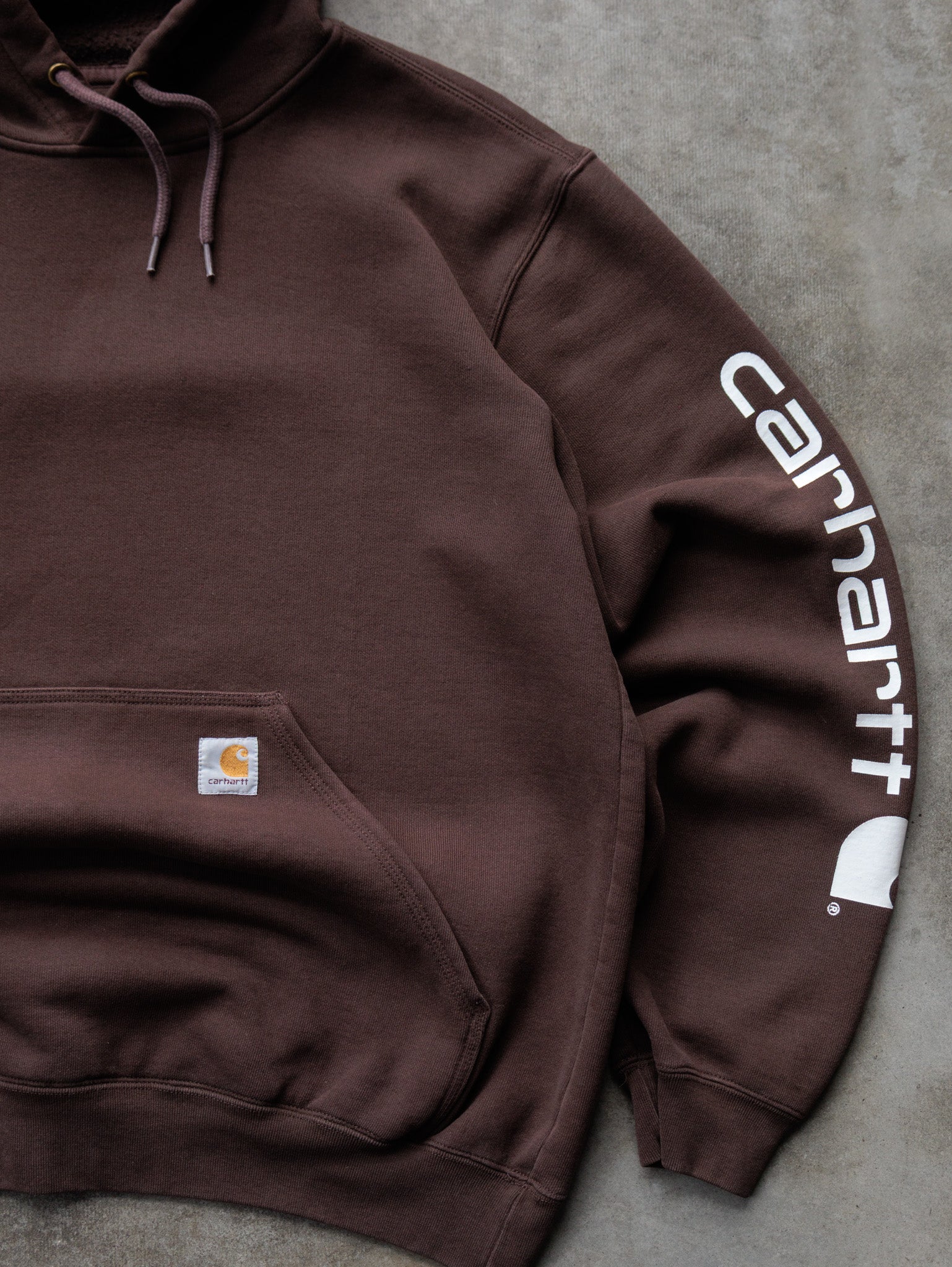 Vintage Brown Carhartt Hoodie (L)