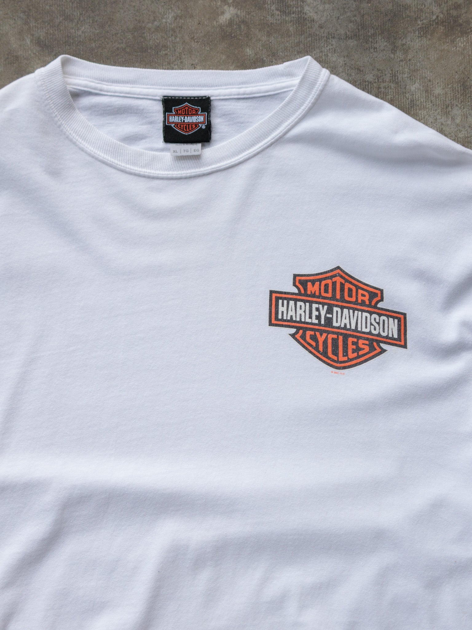White Harley-Davidson Elko Nevada Long Sleeve (XL)