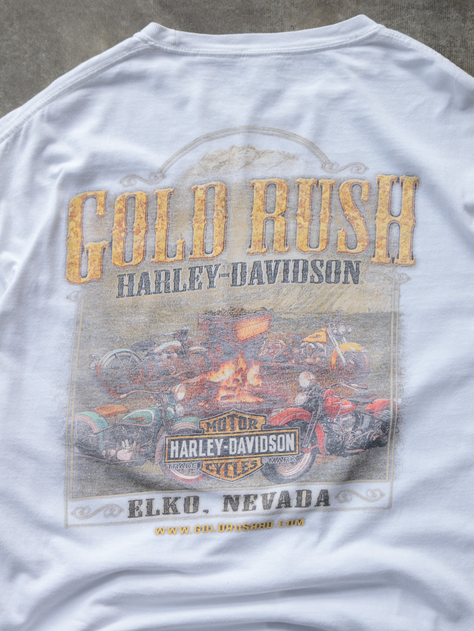 White Harley-Davidson Elko Nevada Long Sleeve (XL)