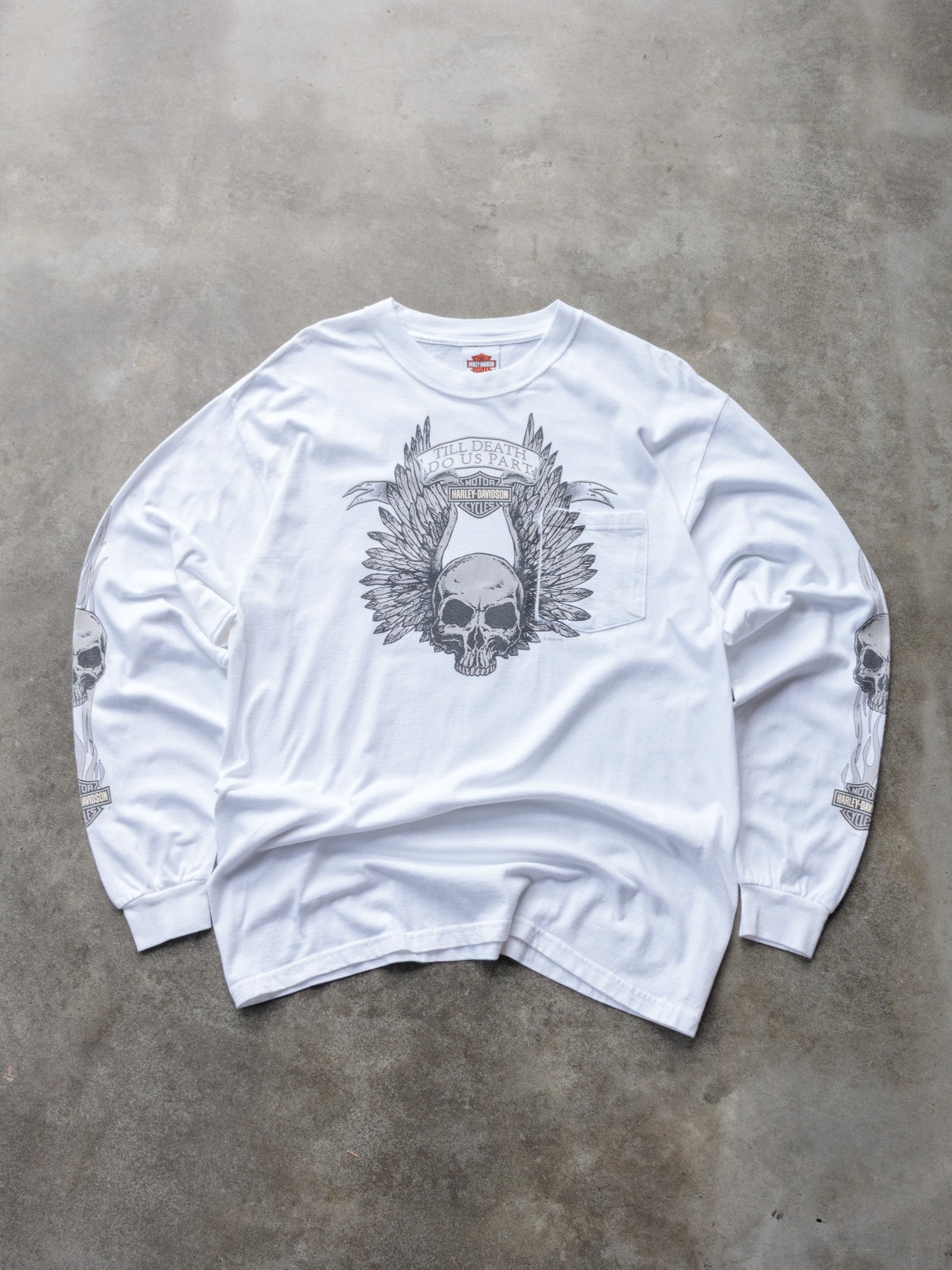 Vintage 00s Harley-Davidson Bellevue Washington Long Sleeve (L)