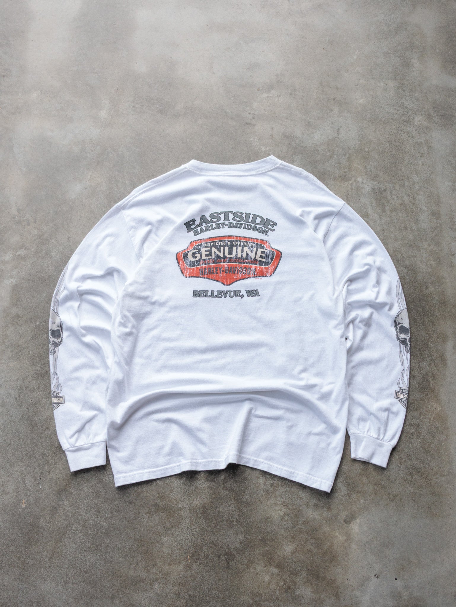 Vintage 00s Harley-Davidson Bellevue Washington Long Sleeve (L)