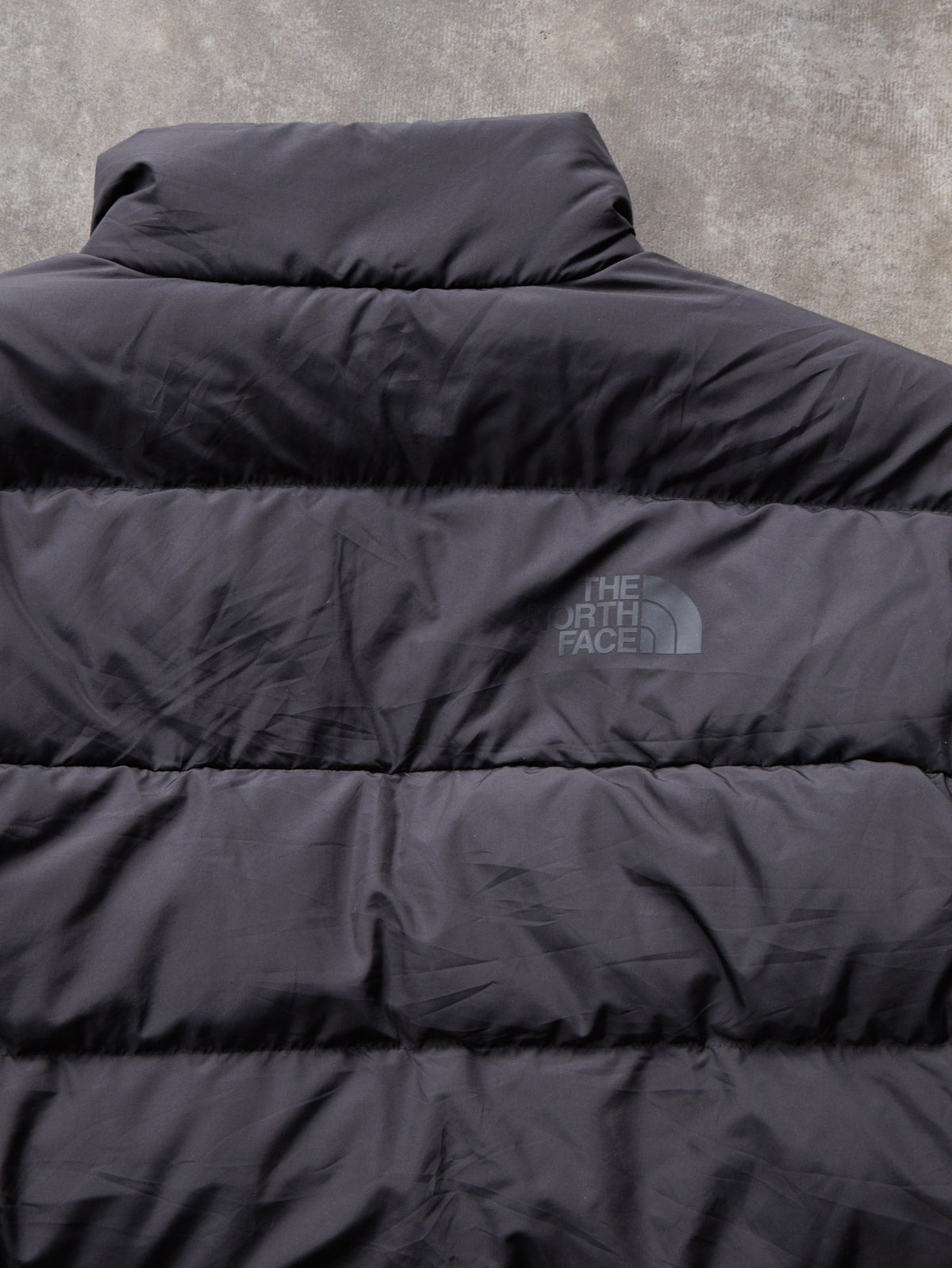 Vintage Black The North Face Nuptse Puffer Jacket (XL)