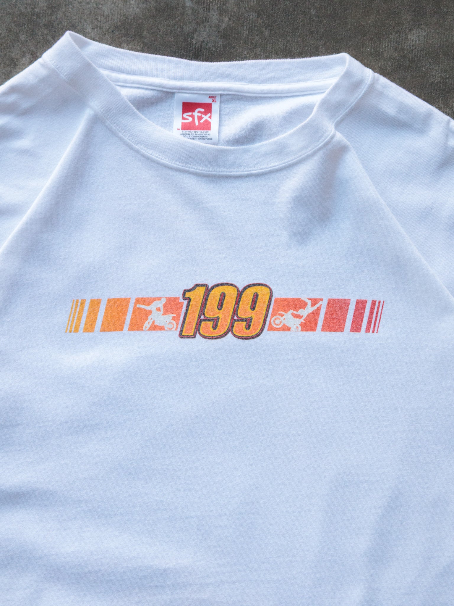 Vintage 2000 White Travis Pastrana 199 Tee (XL)
