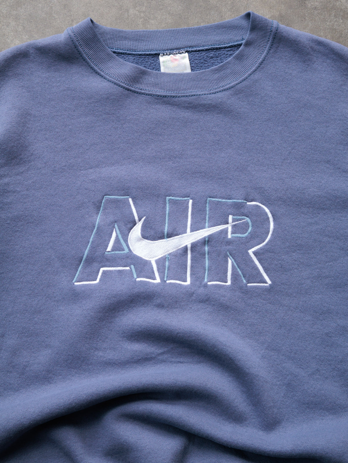 Vintage Blue Nike Air Sweatshirt (L)