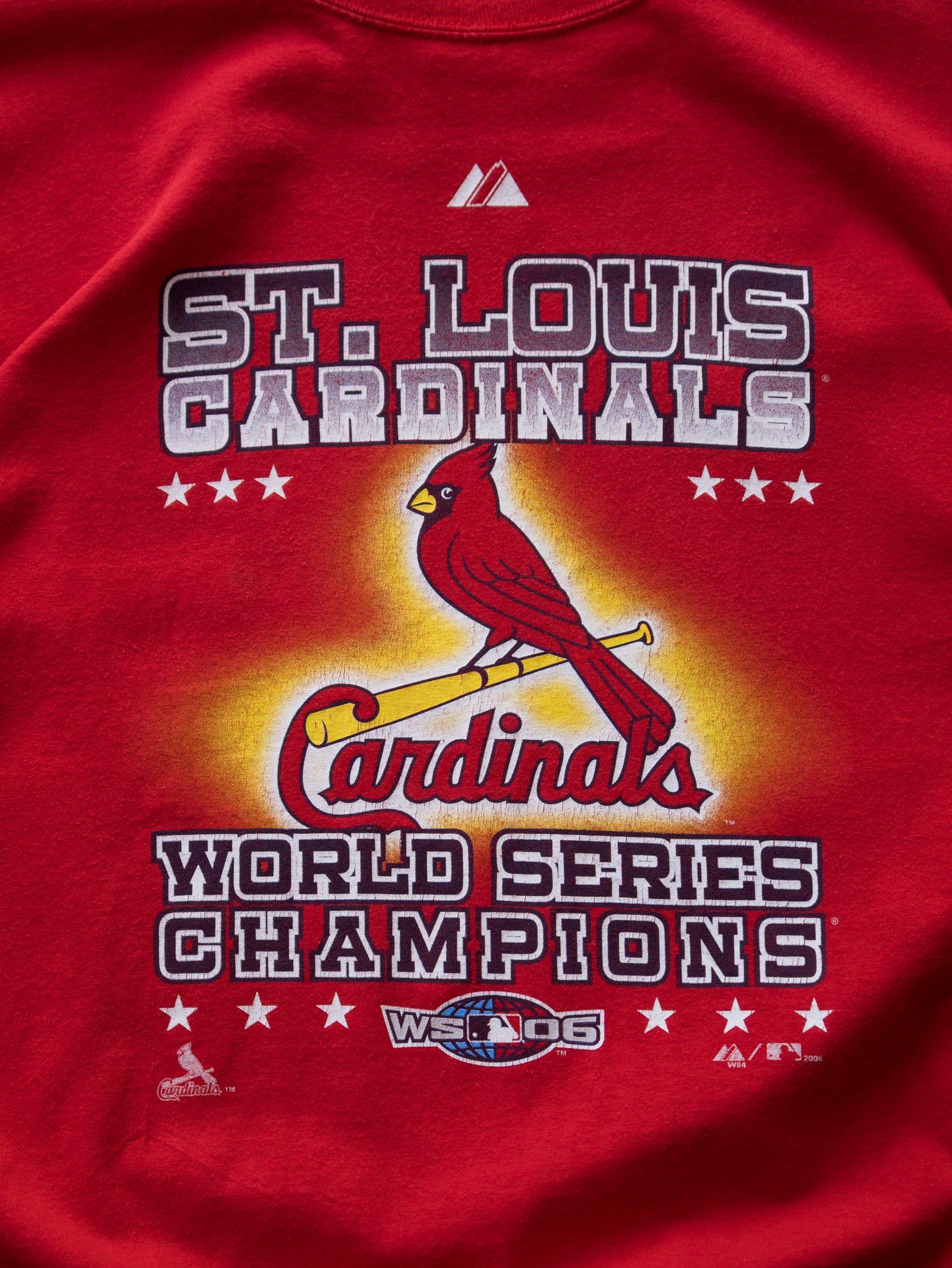 Vintage Red 2006 St. Louis Cardinals Tee (XL)