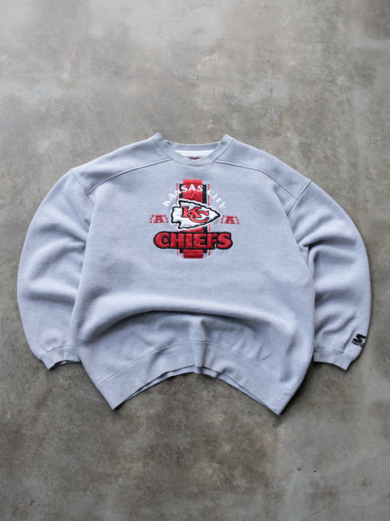 Vintage 90s Starter Kansas City Chiefs Sweatshirt (XL)