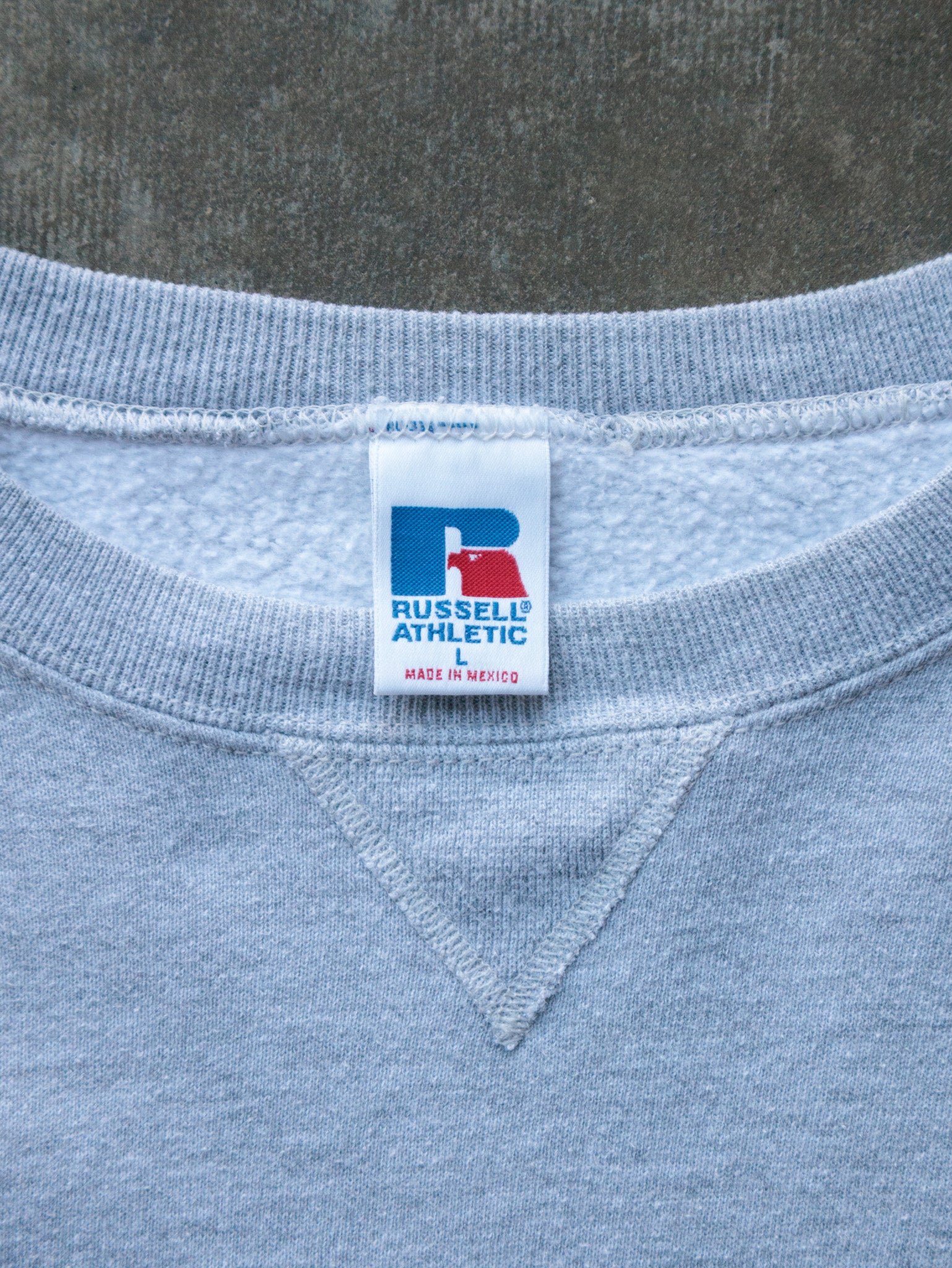 Vintage Grey Russell Athletic Sweatshirt (L)