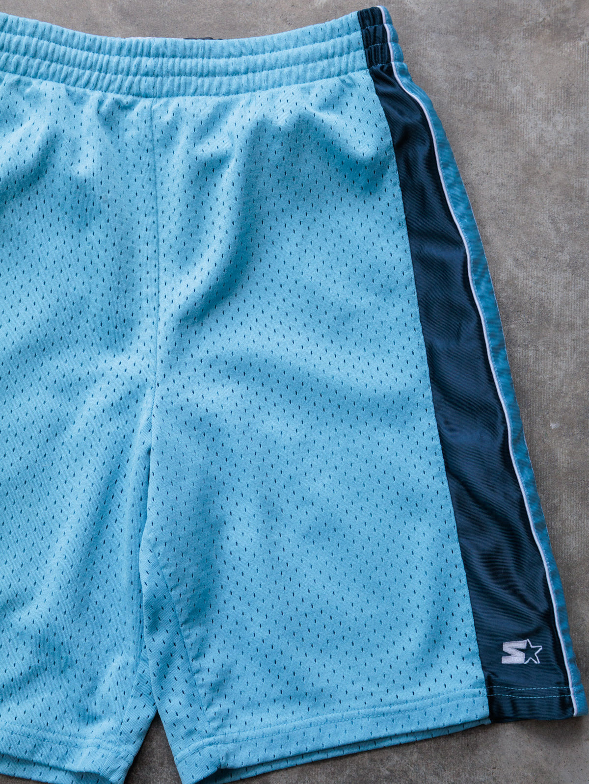 Vintage 00s Blue Starter Mesh Shorts (M)