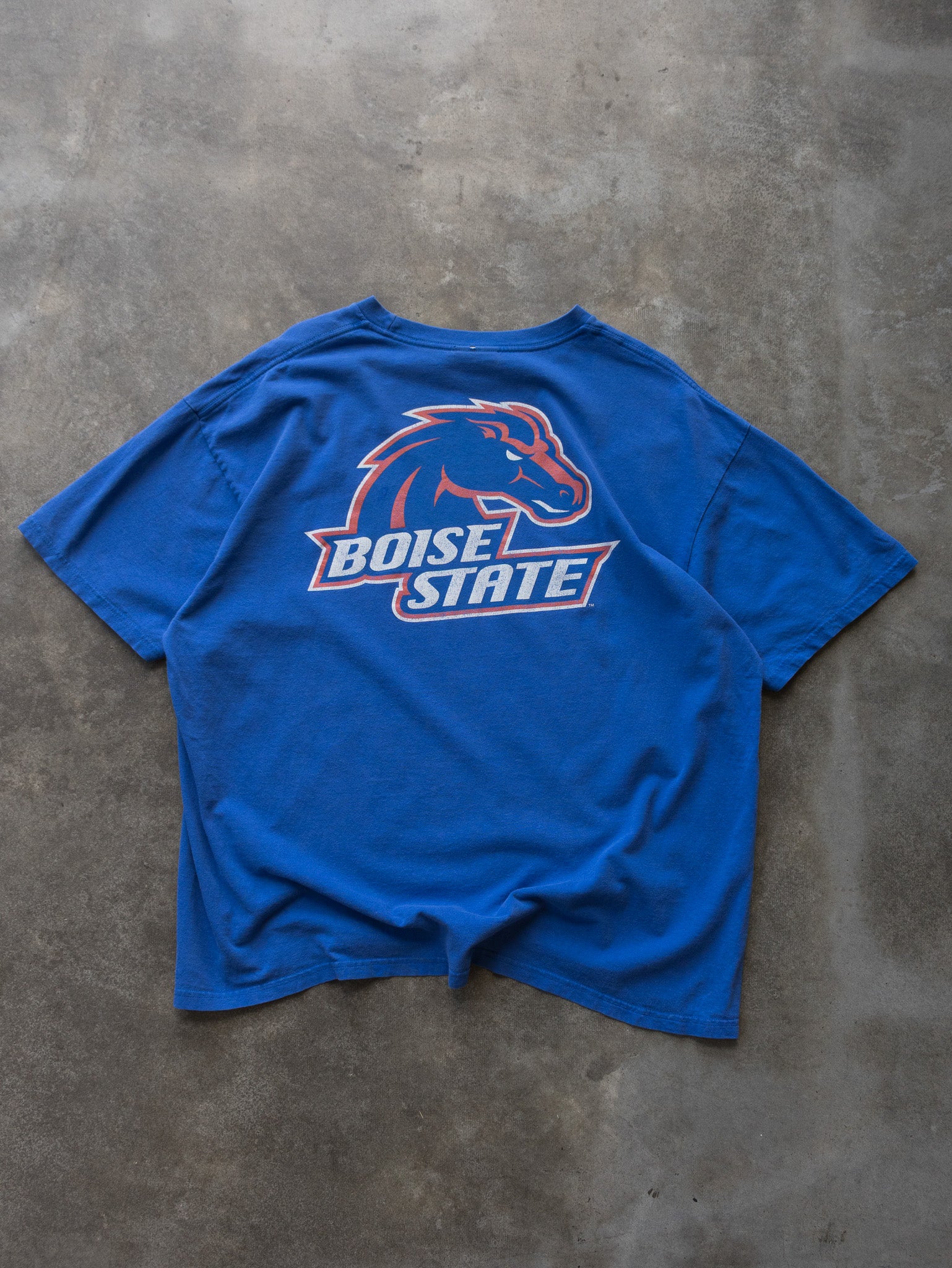 Vintage 00s Blue Nike Boise State Tee (XL)