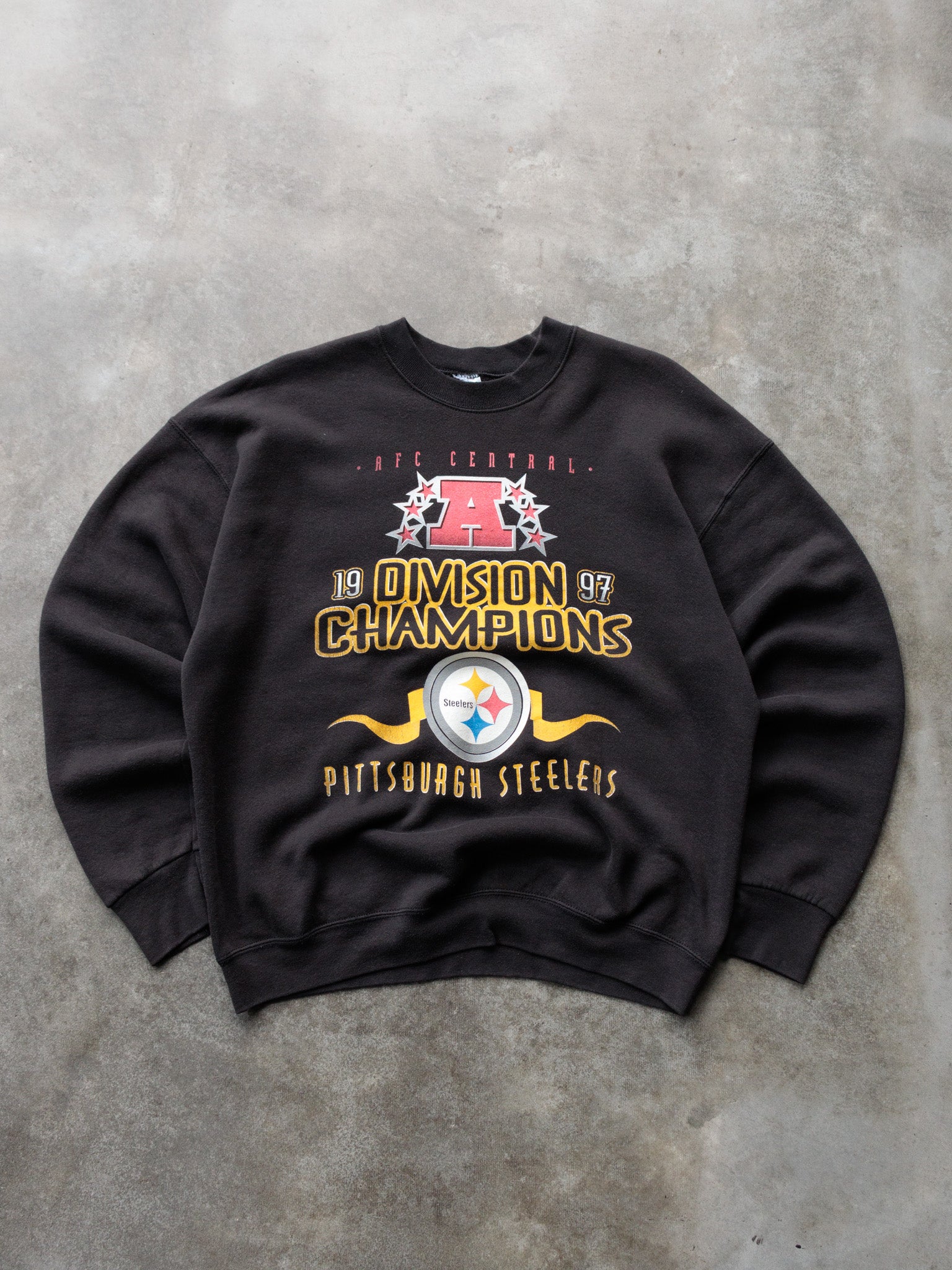Vintage 1997 Pittsburgh Steelers Sweatshirt (XL)