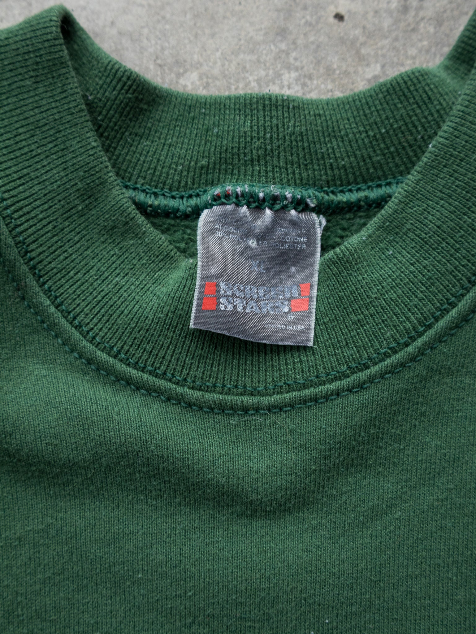 Vintage 90s Green Oxford University Sweatshirt (XL)