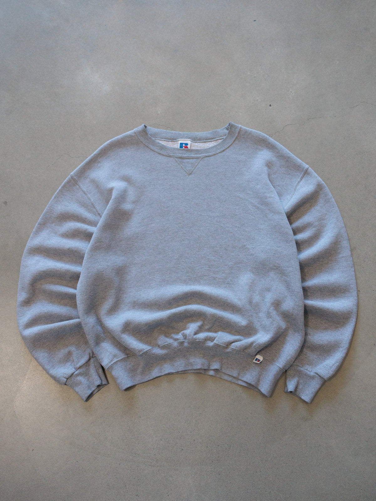 Vintage 90s Grey Russell Athletic Sweatshirt (L)