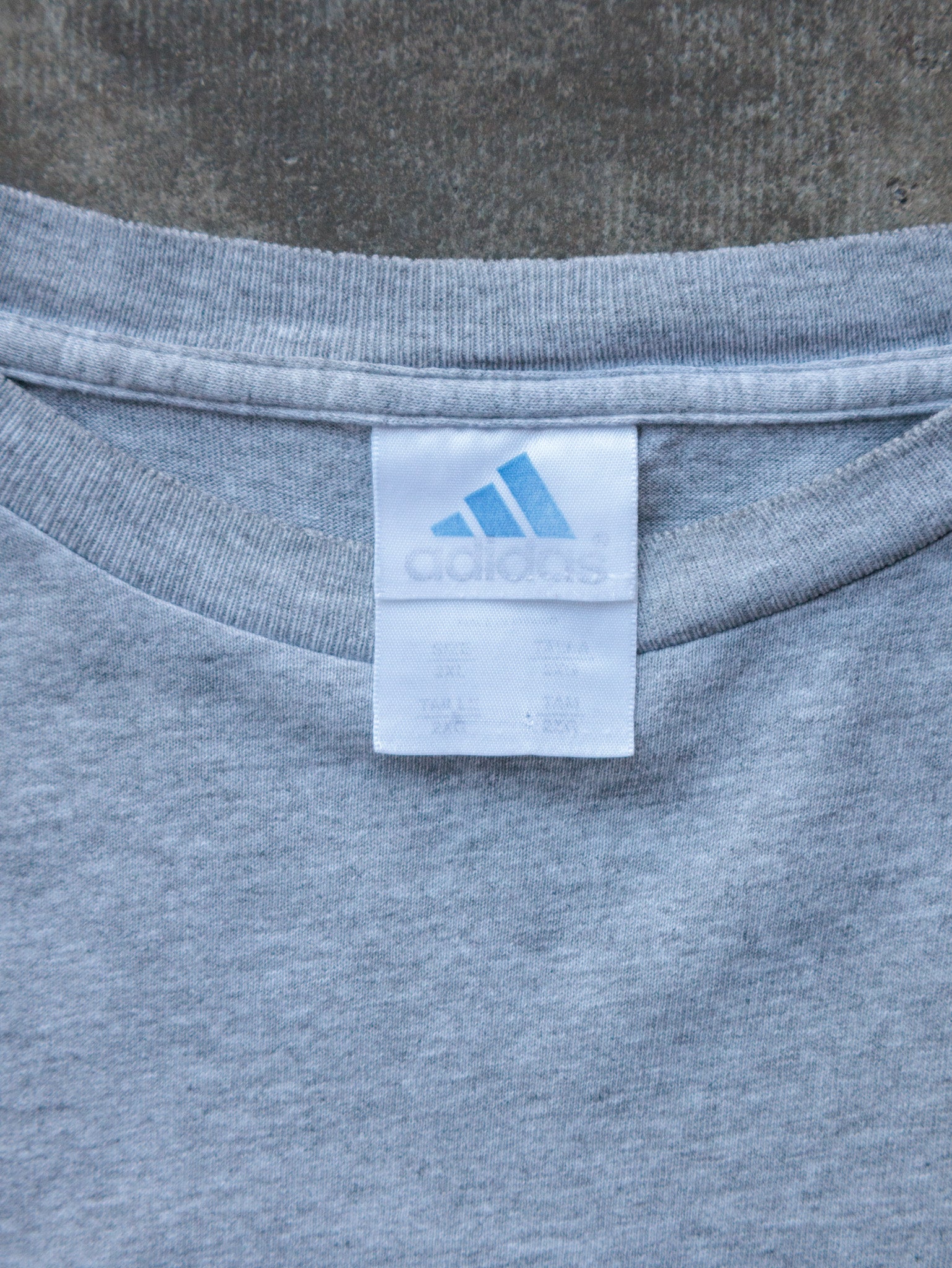 Vintage Grey Adidas Long Sleeve (-)
