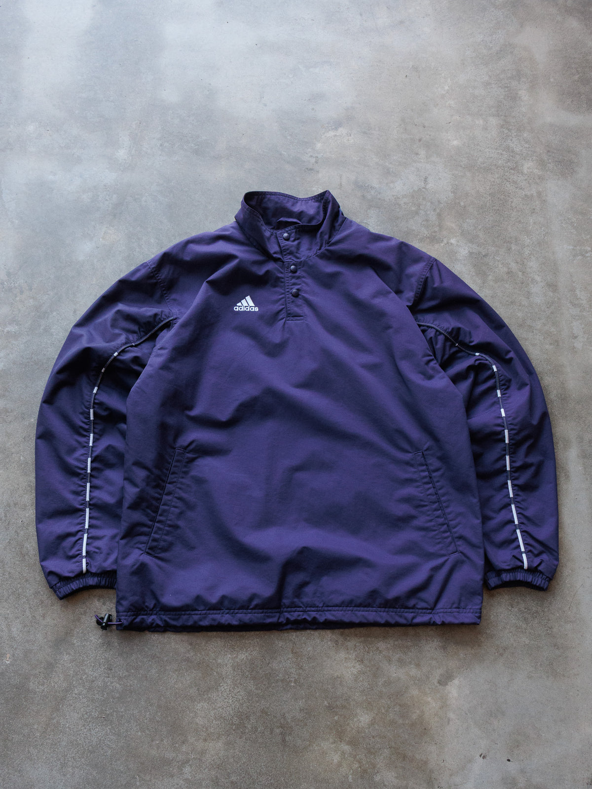 Vintage 00s Purple Adidas Windbreaker (S)