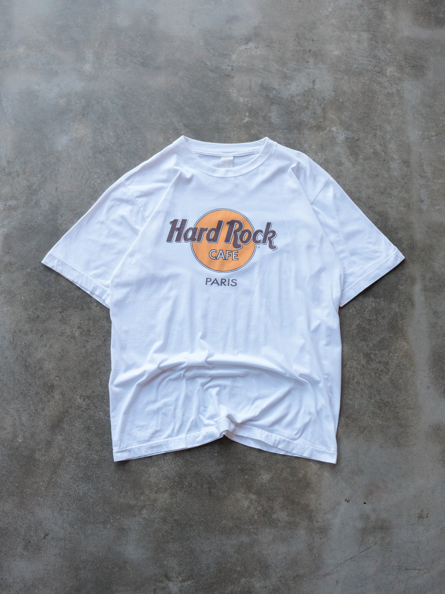 Vintage White Hard Rock Cafe Paris Tee (-)