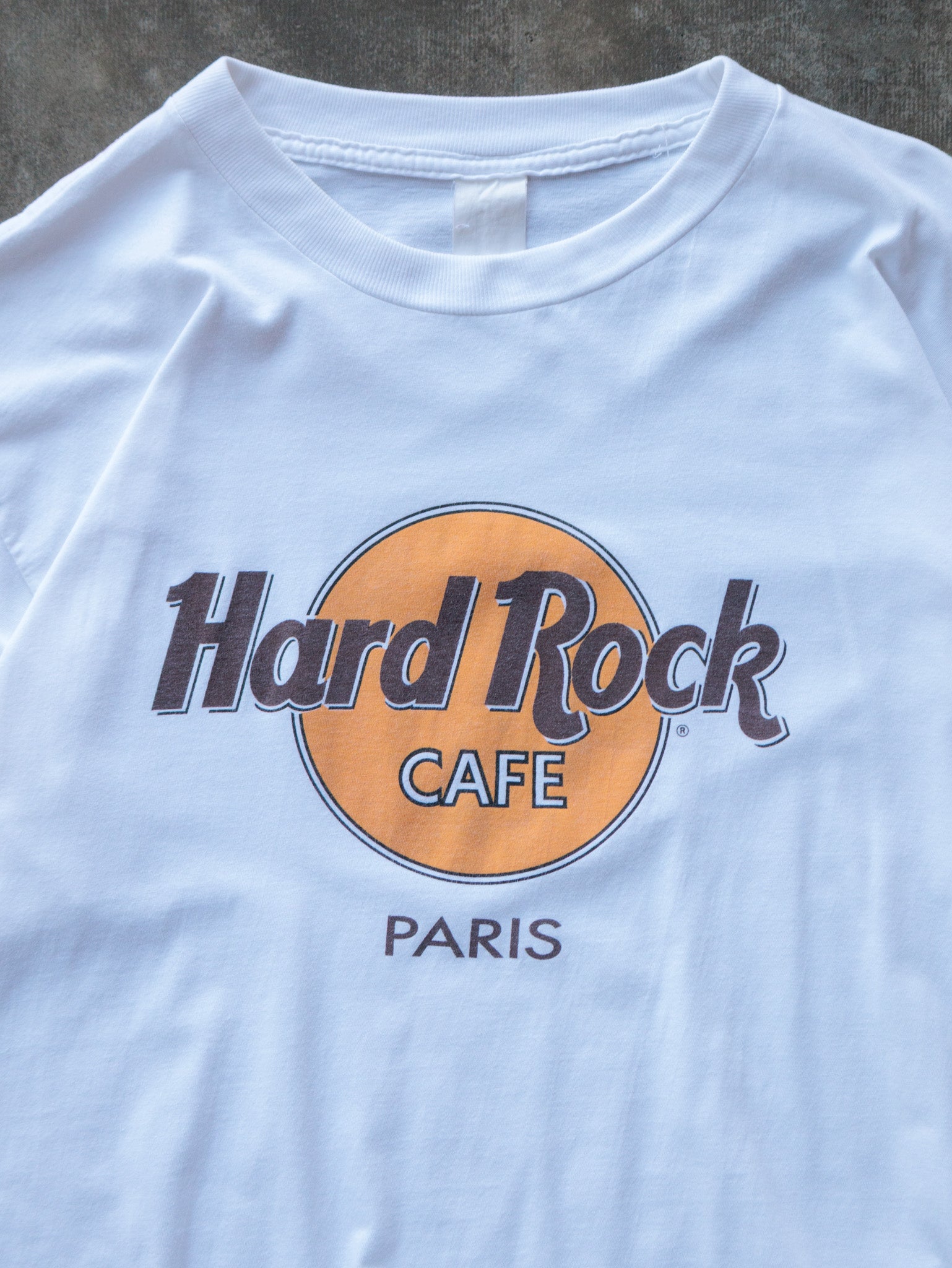 Vintage White Hard Rock Cafe Paris Tee (-)