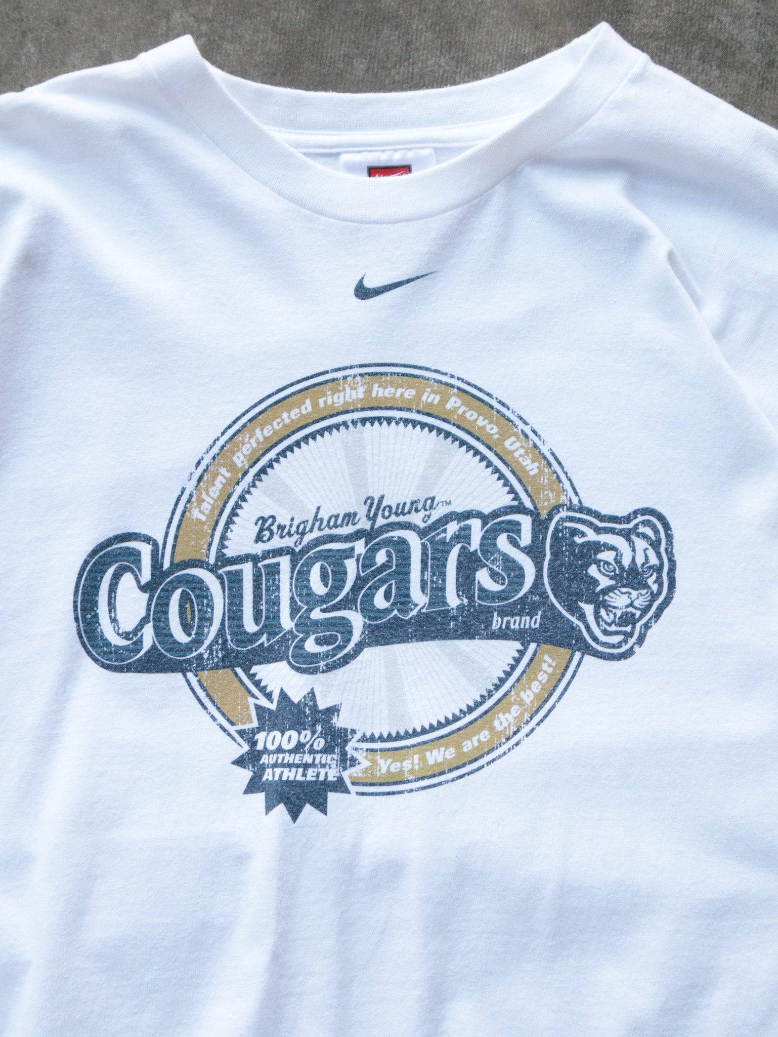 Vintage 00s BYU Cougars Nike Tee (XL)
