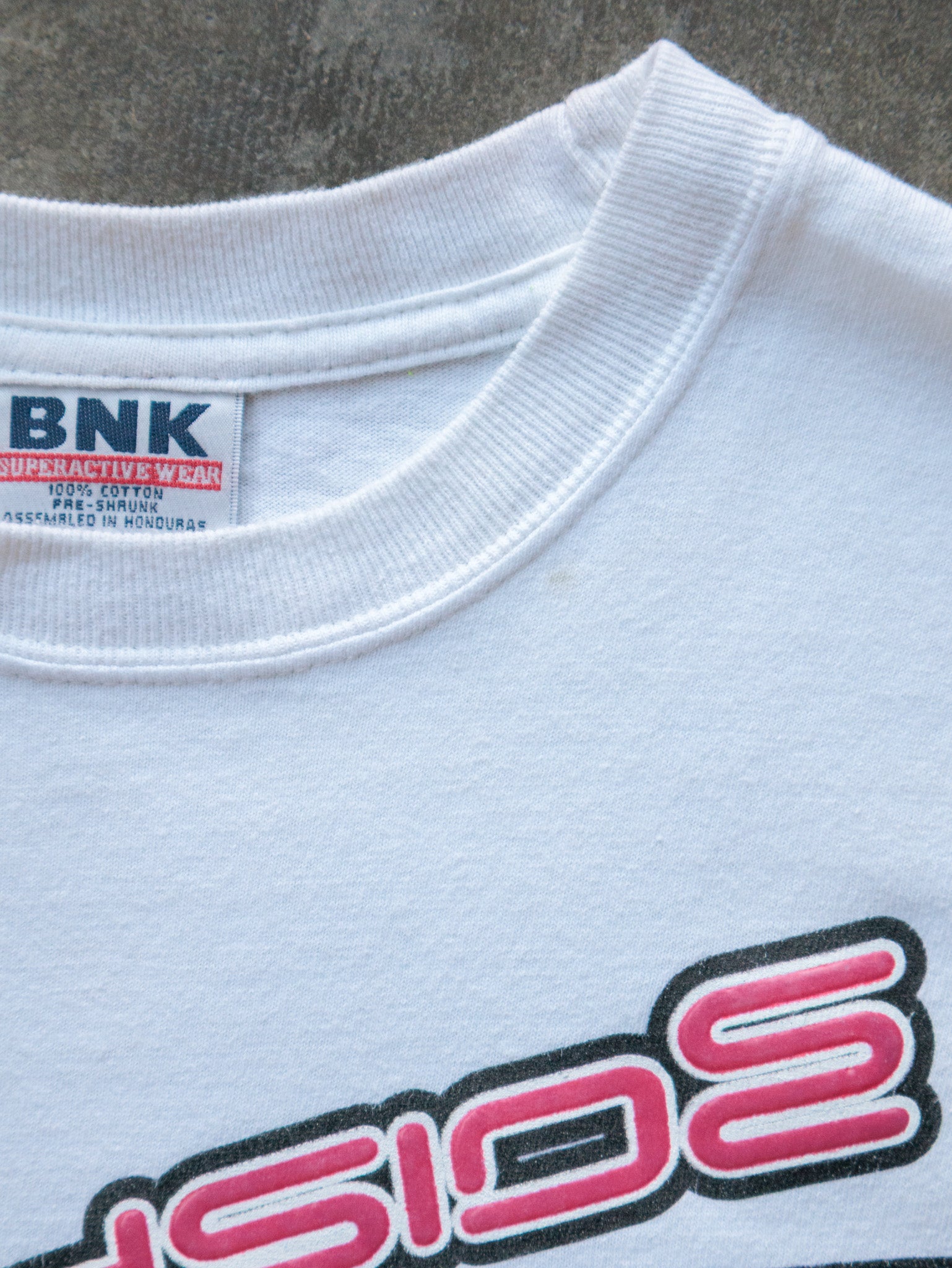 Vintage 90s White Southside Racing Tee (L)
