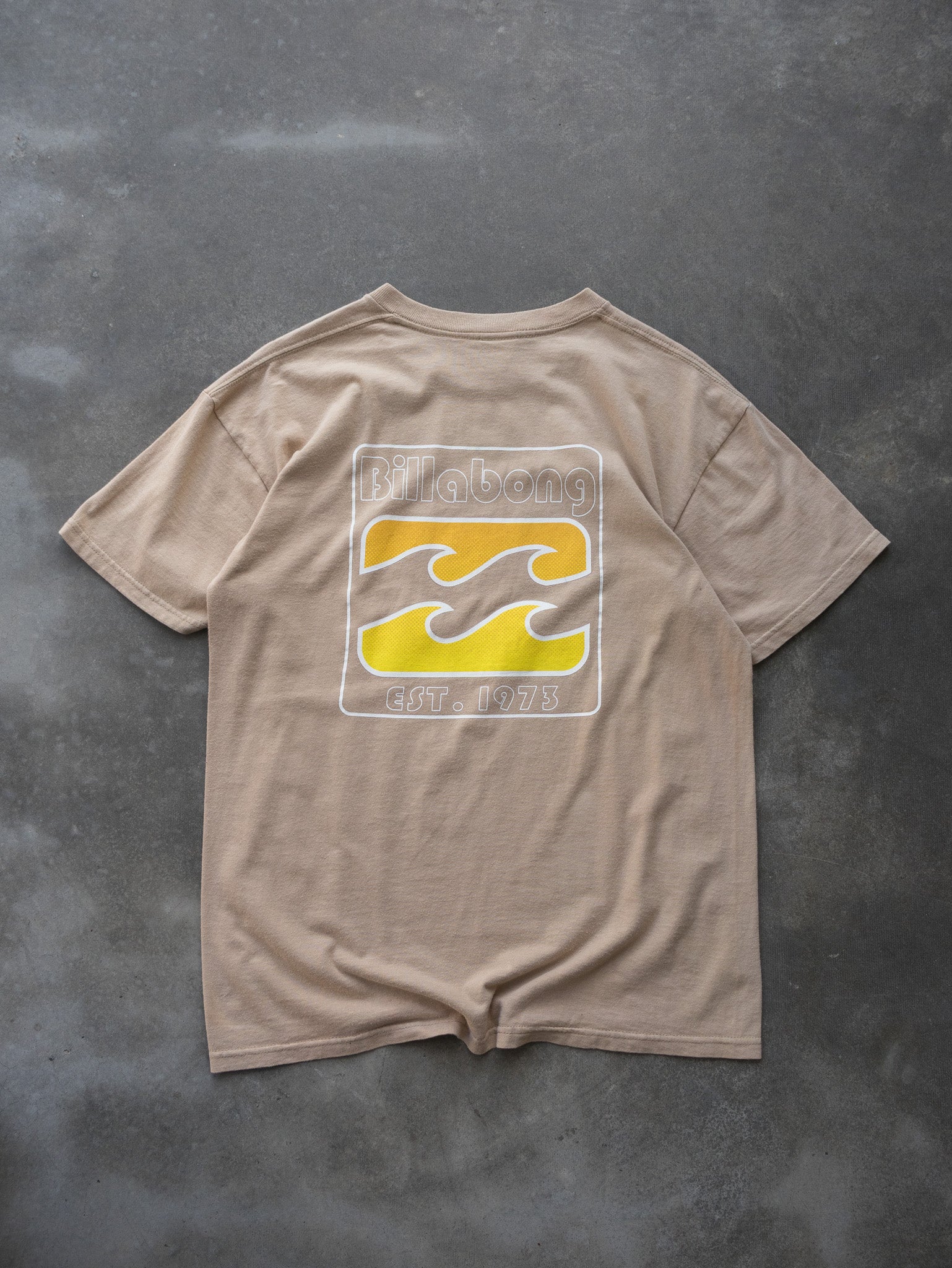 Vintage '90s Billabong Wave Logo Tee (M)