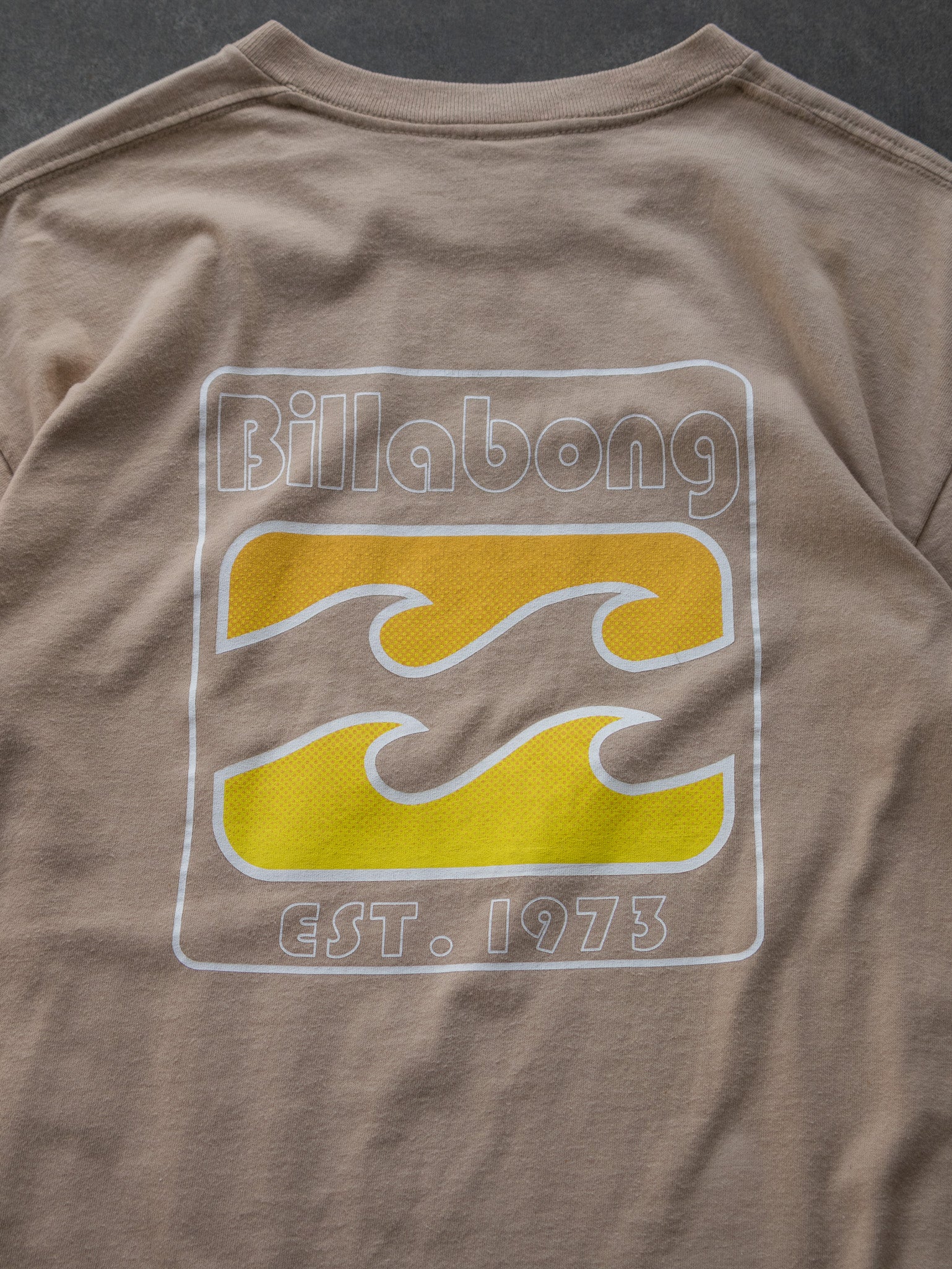 Vintage '90s Billabong Wave Logo Tee (M)