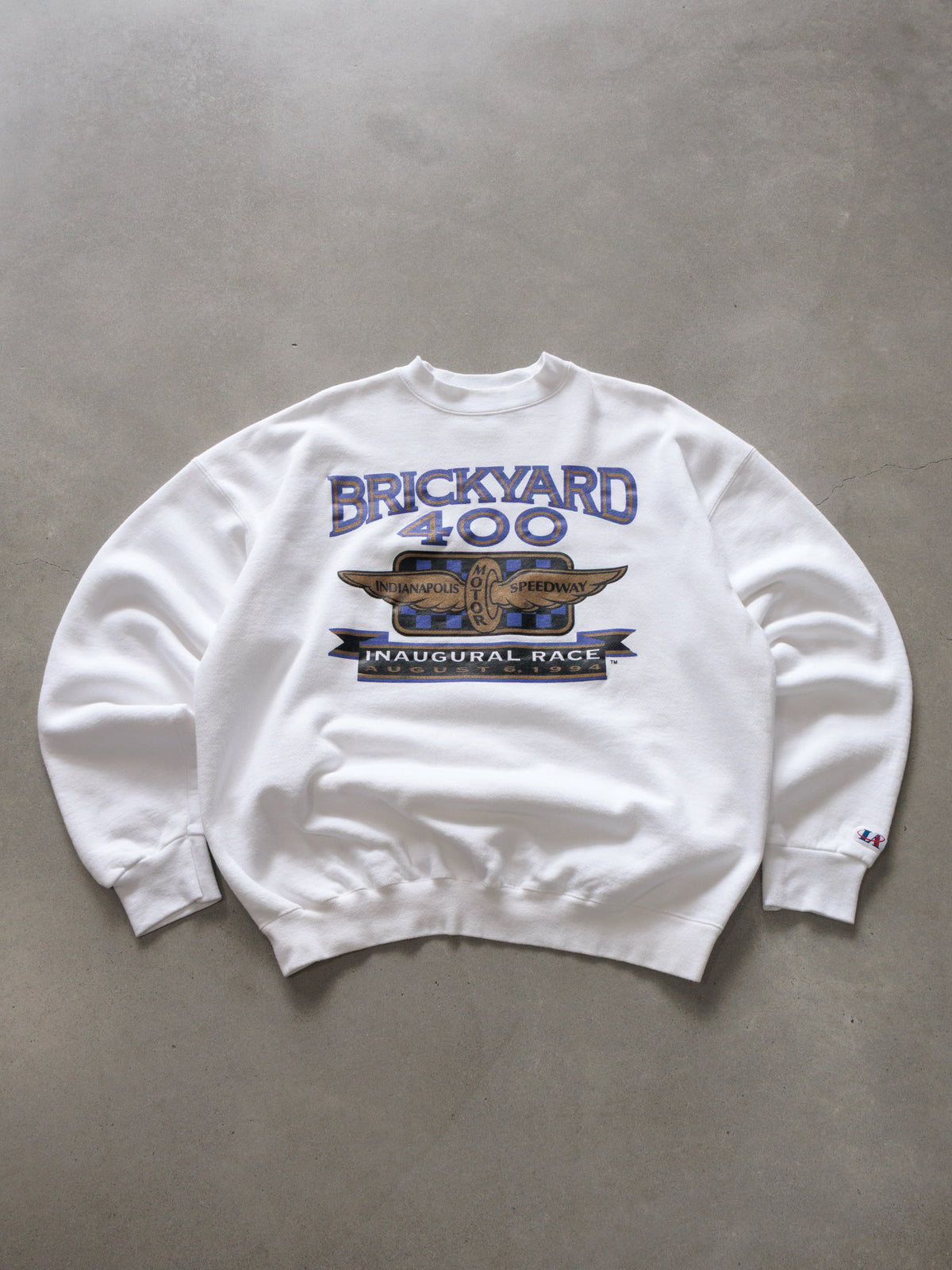 Vintage 1994 White Brickyard 400 Sweatshirt (XL)