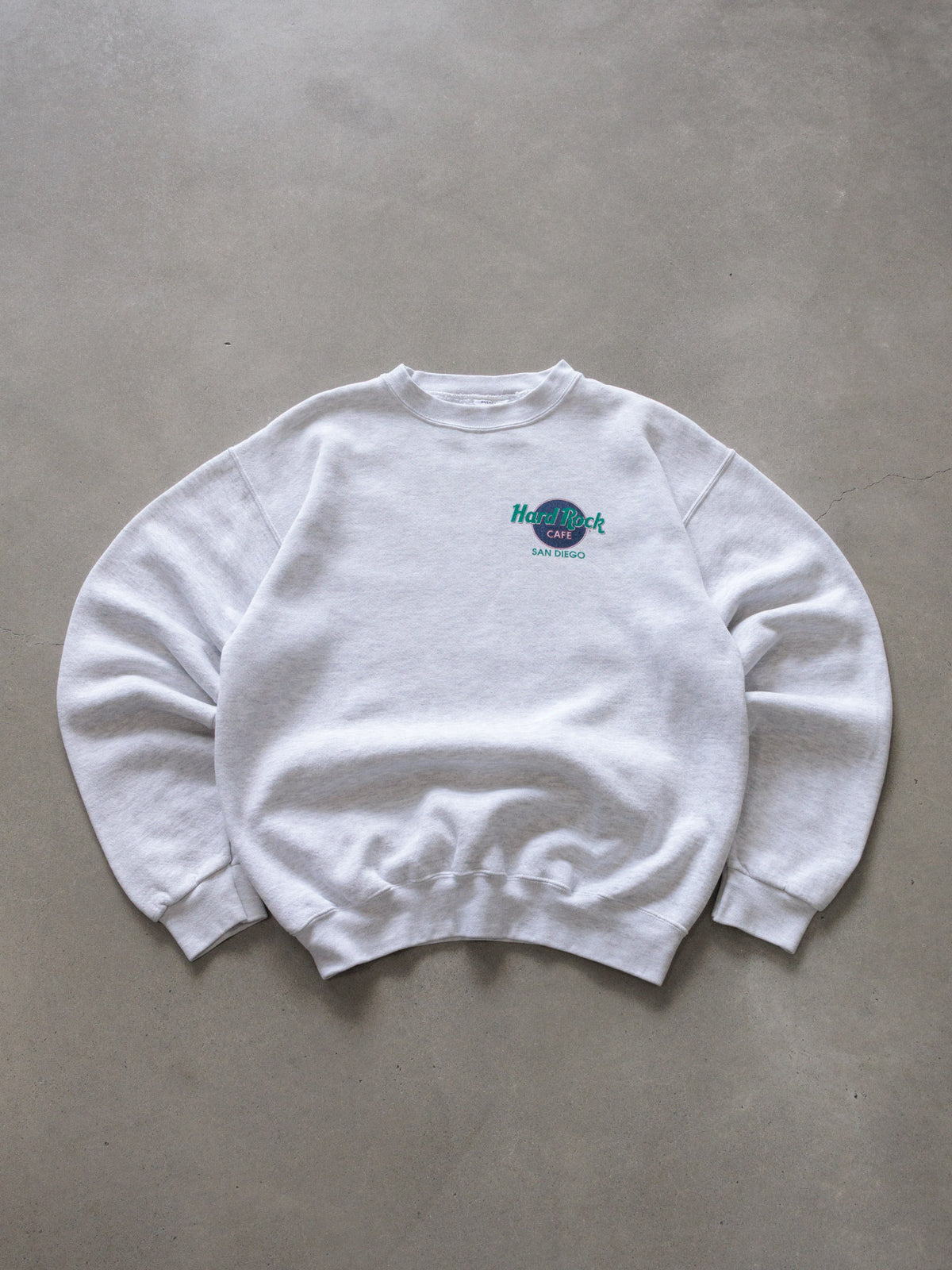 Vintage 90s Grey Hard Rock Cafe San Diego Sweatshirt (M)