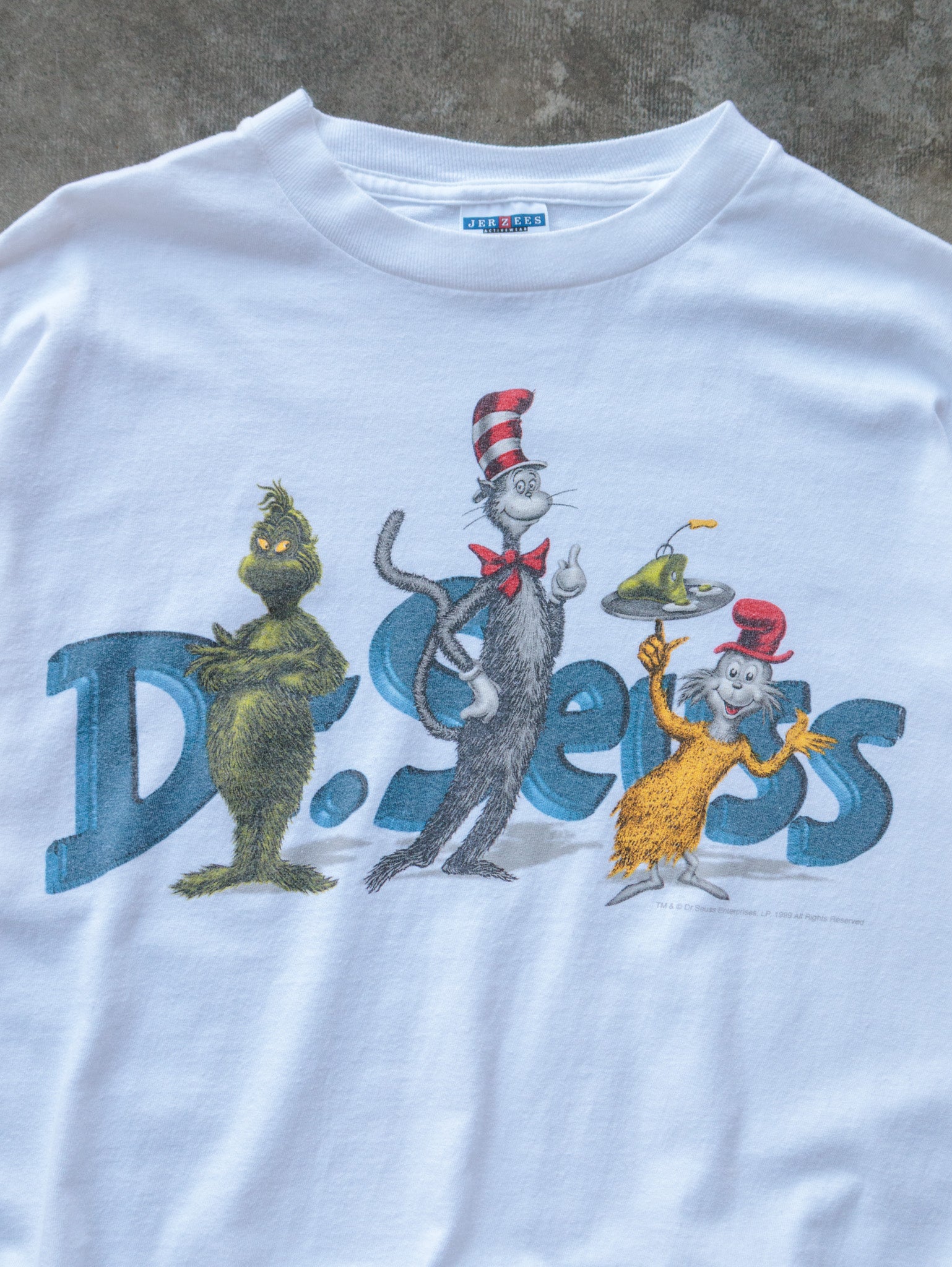 Vintage 90s White Dr. Seuss Tee (L)