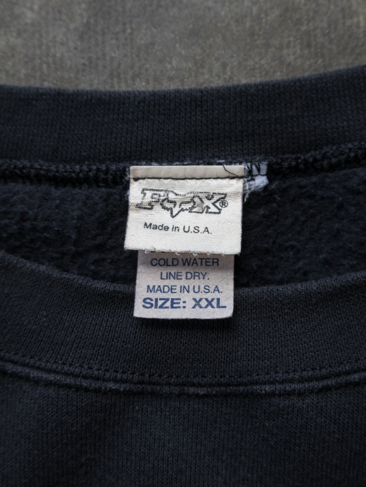 Vintage 90s Black Fox Sweatshirt (2XL)