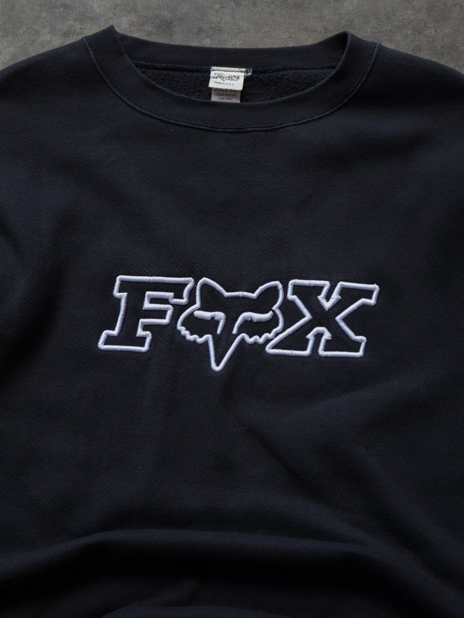 Vintage 90s Black Fox Sweatshirt (2XL)