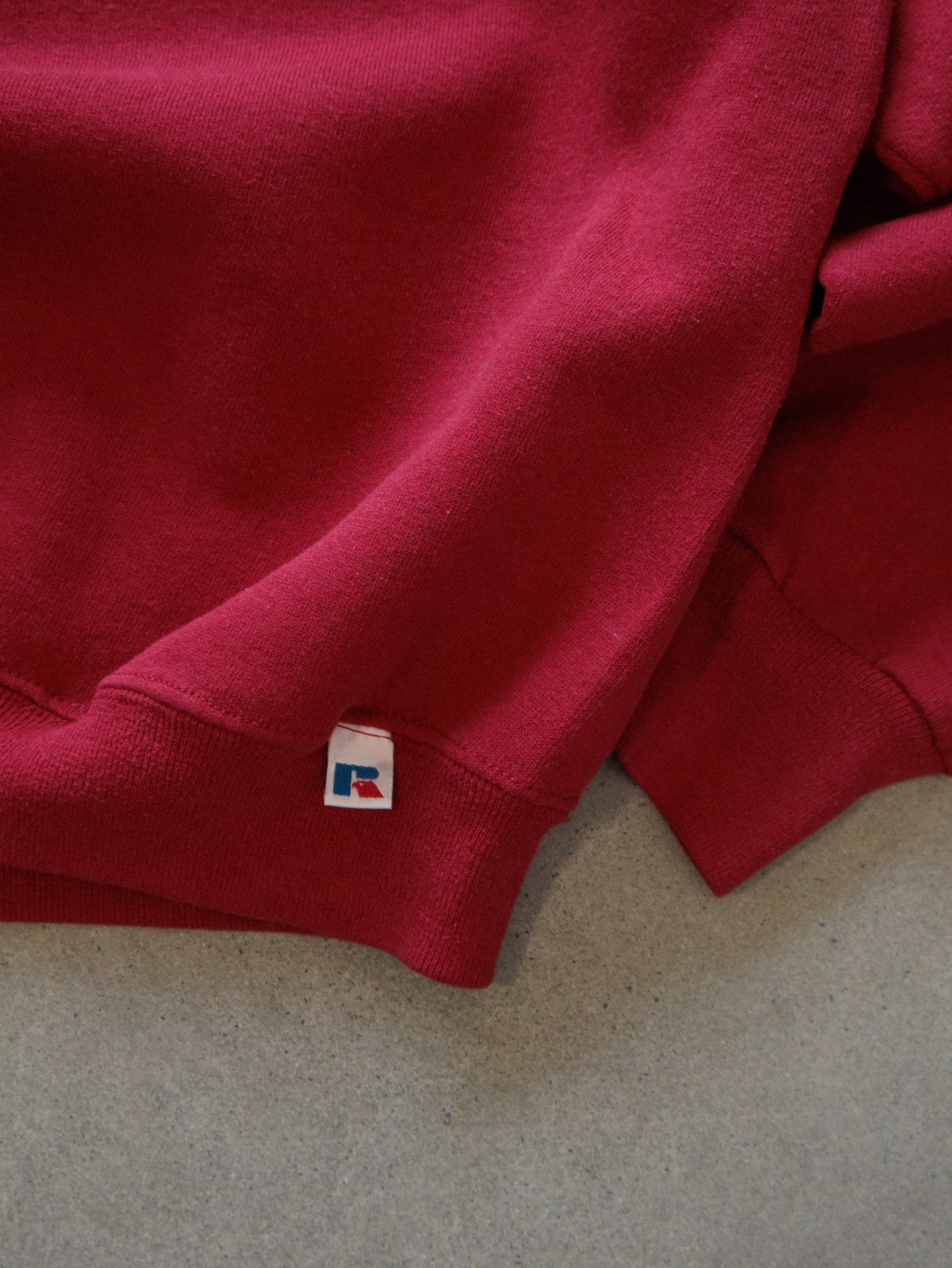 Vintage 90s Red Russell Athletic Sweatshirt (XL)