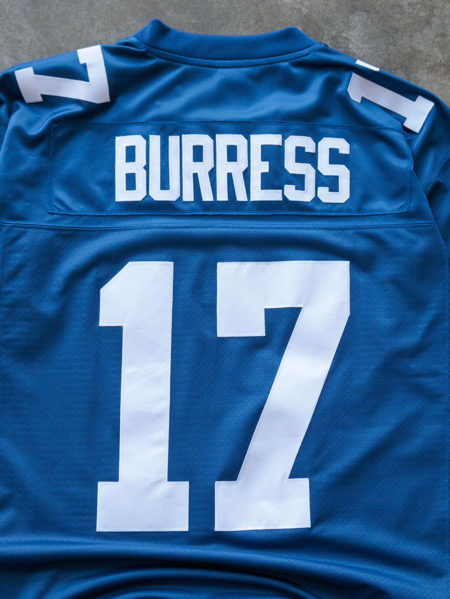 Vintage 00s Blue New York Giants Burress Jersey (L)
