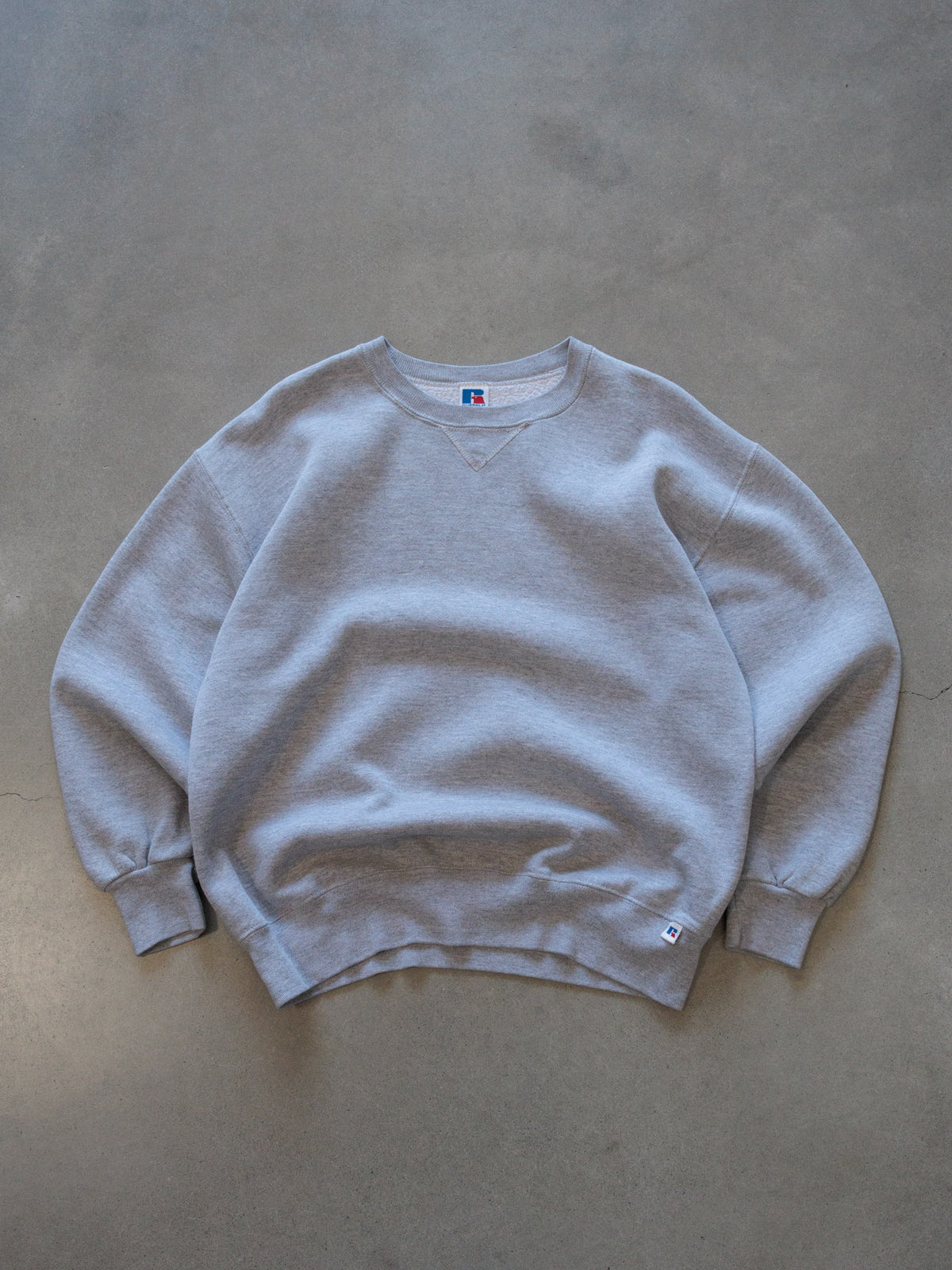 Vintage 90s Grey Russell Athletic Sweatshirt (L)